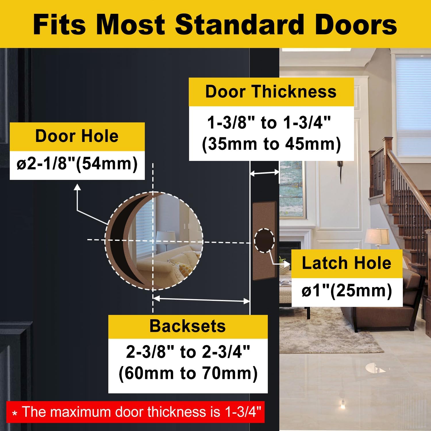 Stainless Steel Privacy Door Knob