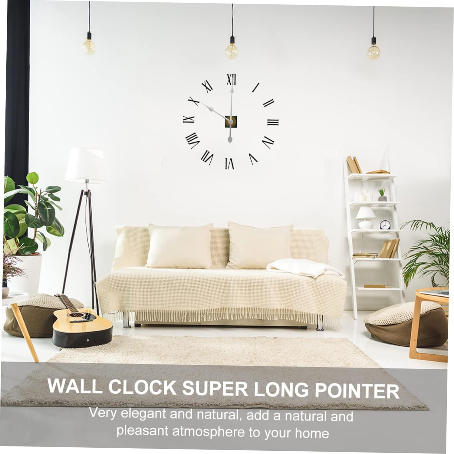 4PCS ALUMINUM CLOCK HANDS NUMERAL ALARM CLOCK REplacement for DIY