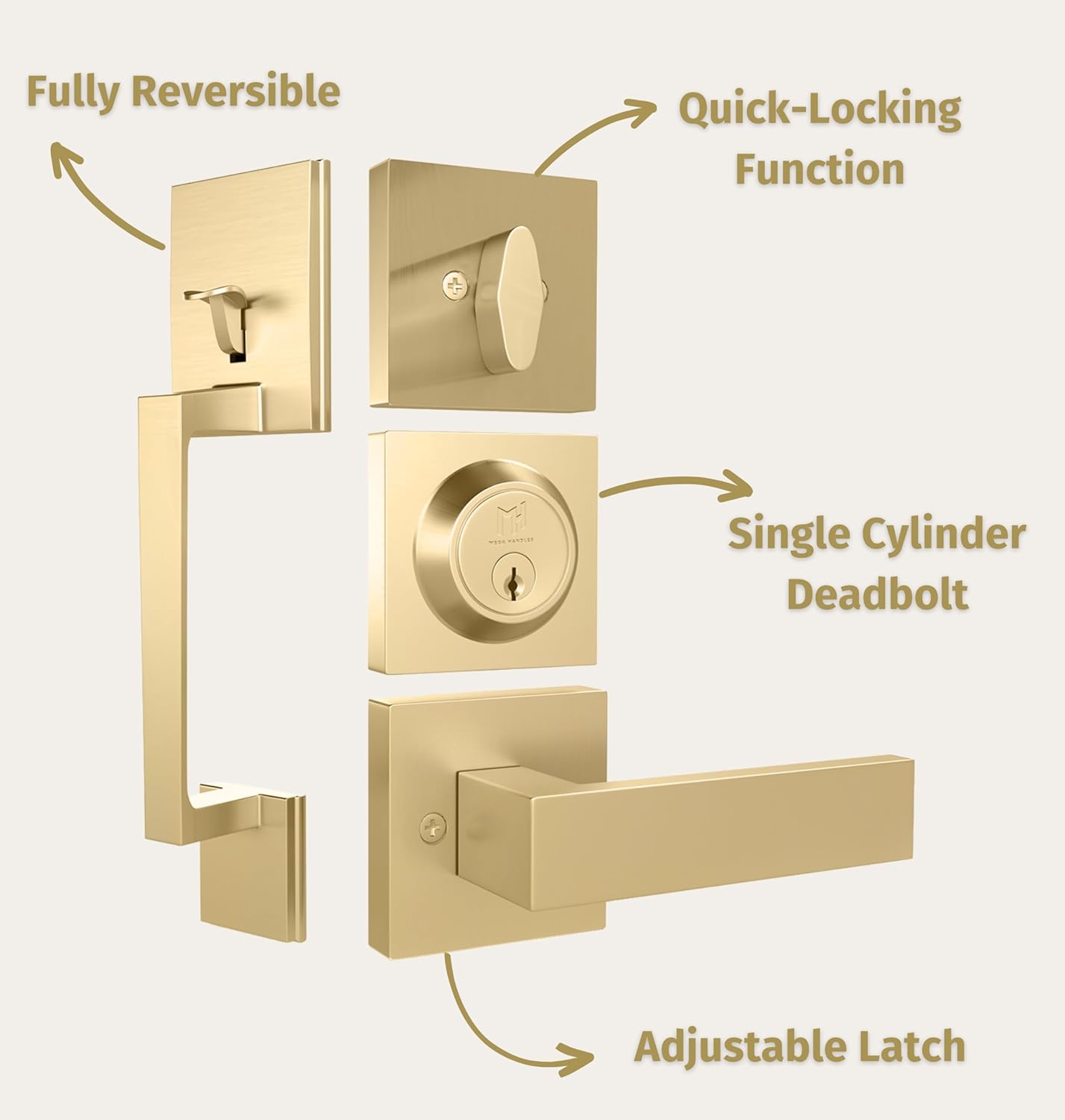 TOBELLE Deadbolt Lock