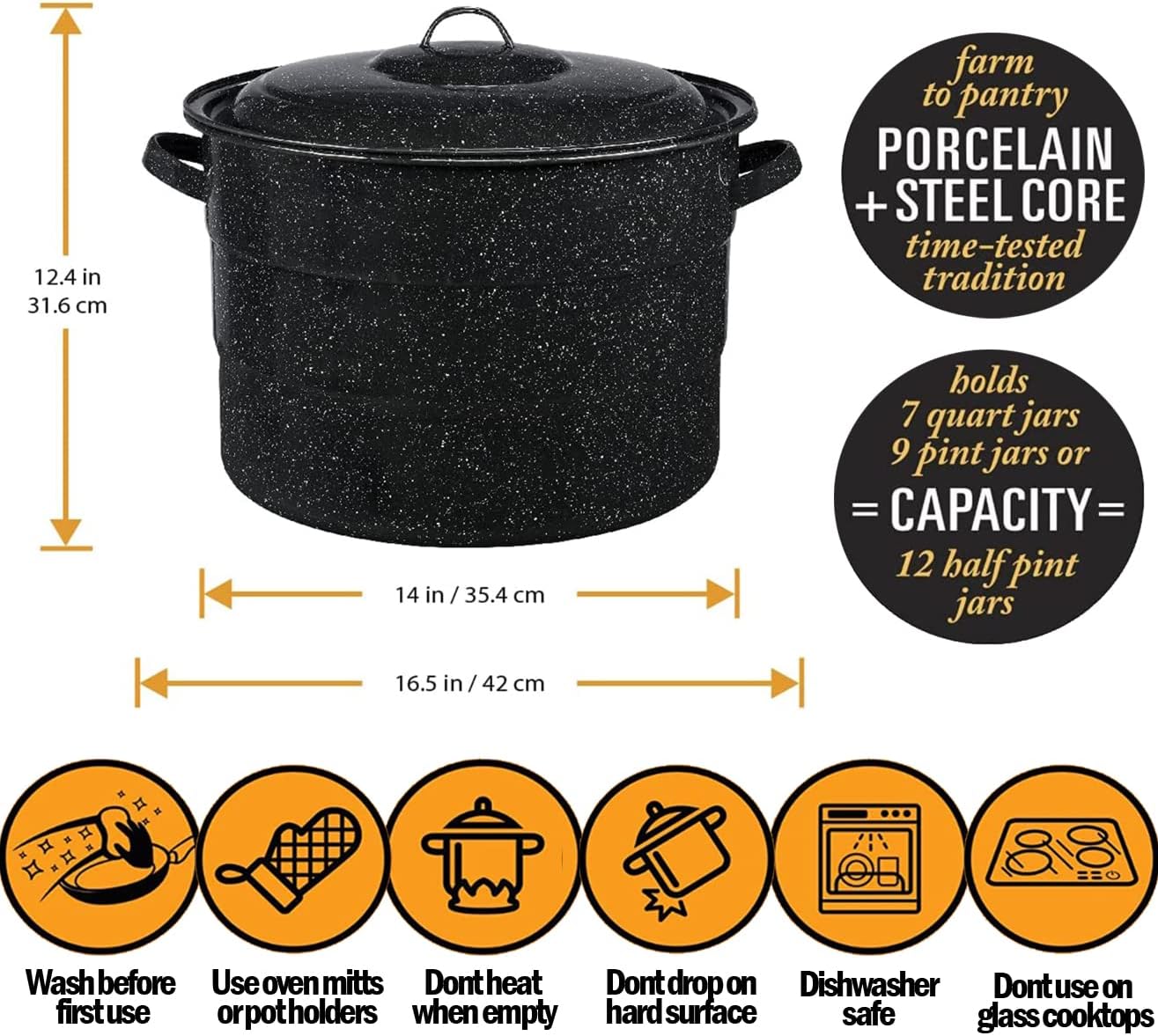 Supa Ant - Perfect Canning Pot for Home Use