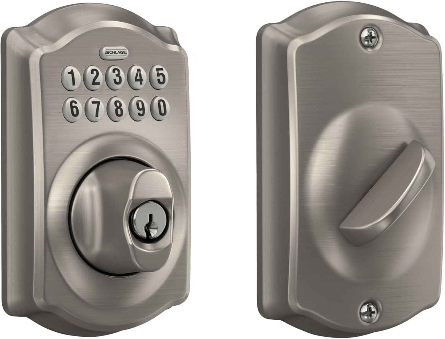 Schlage BE365 V CAM 619 Keyless Entry Keypad for Deadbolt