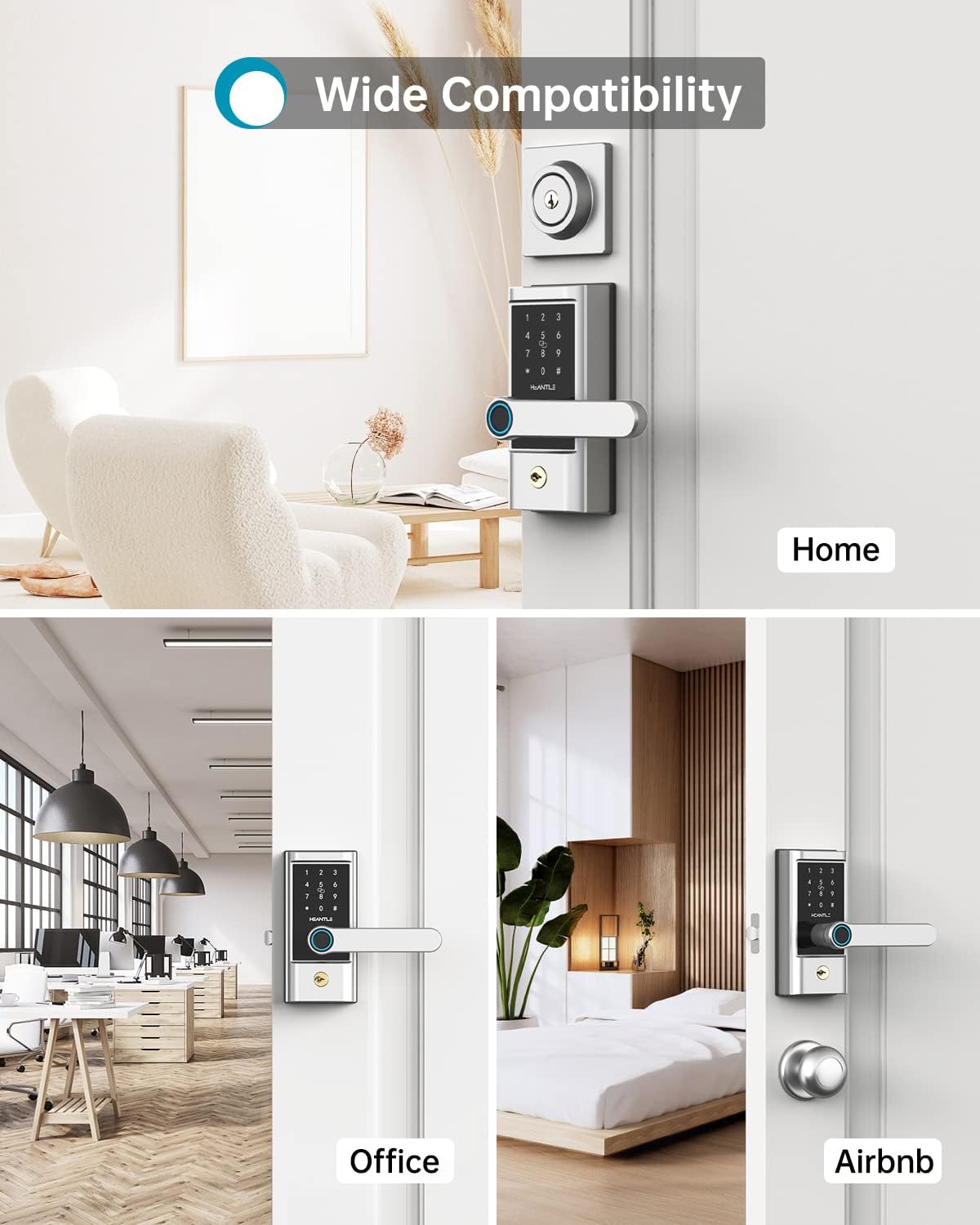 IntelliGuard Smart Lock Door