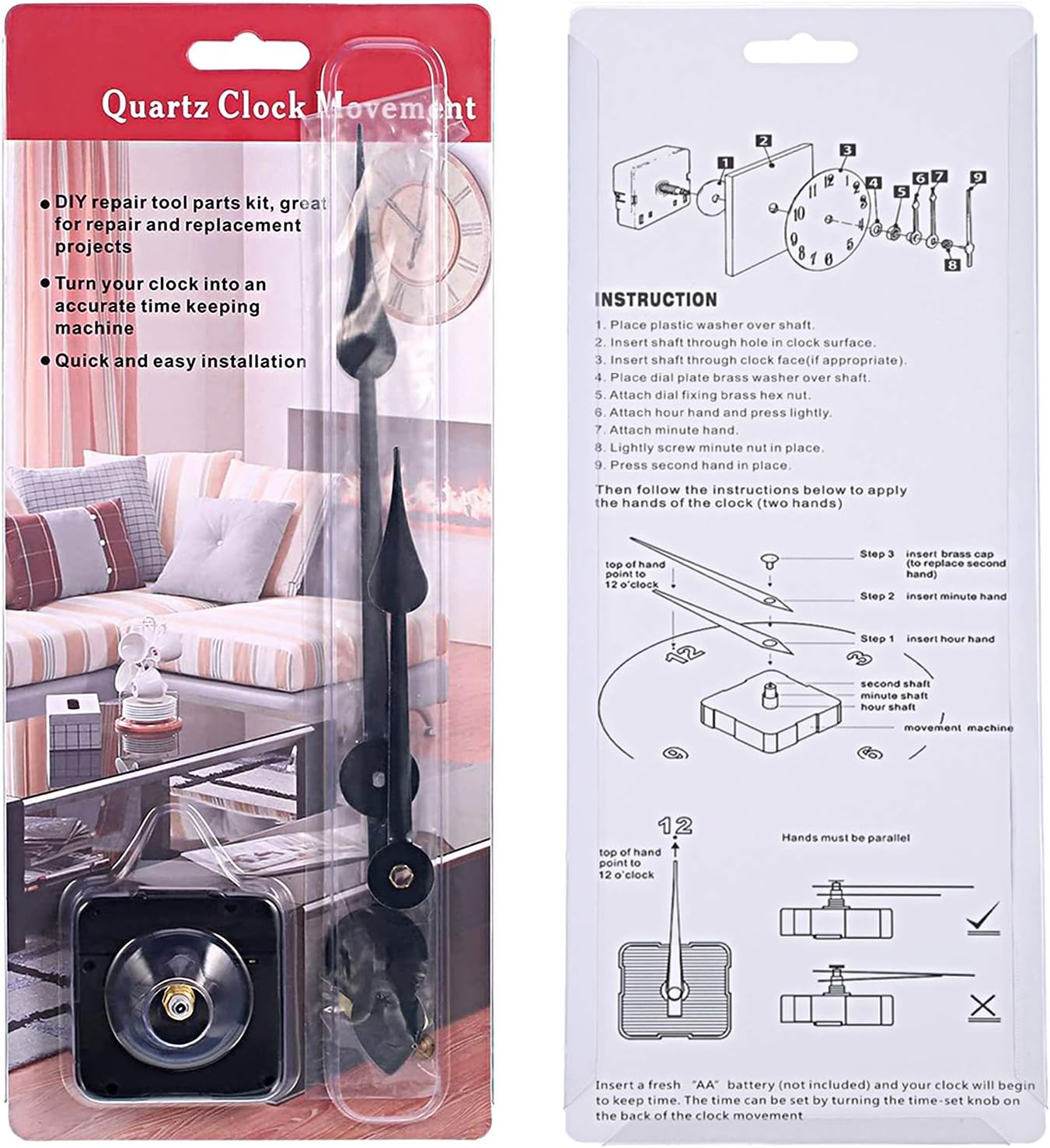106-Inch Big Clock Movement