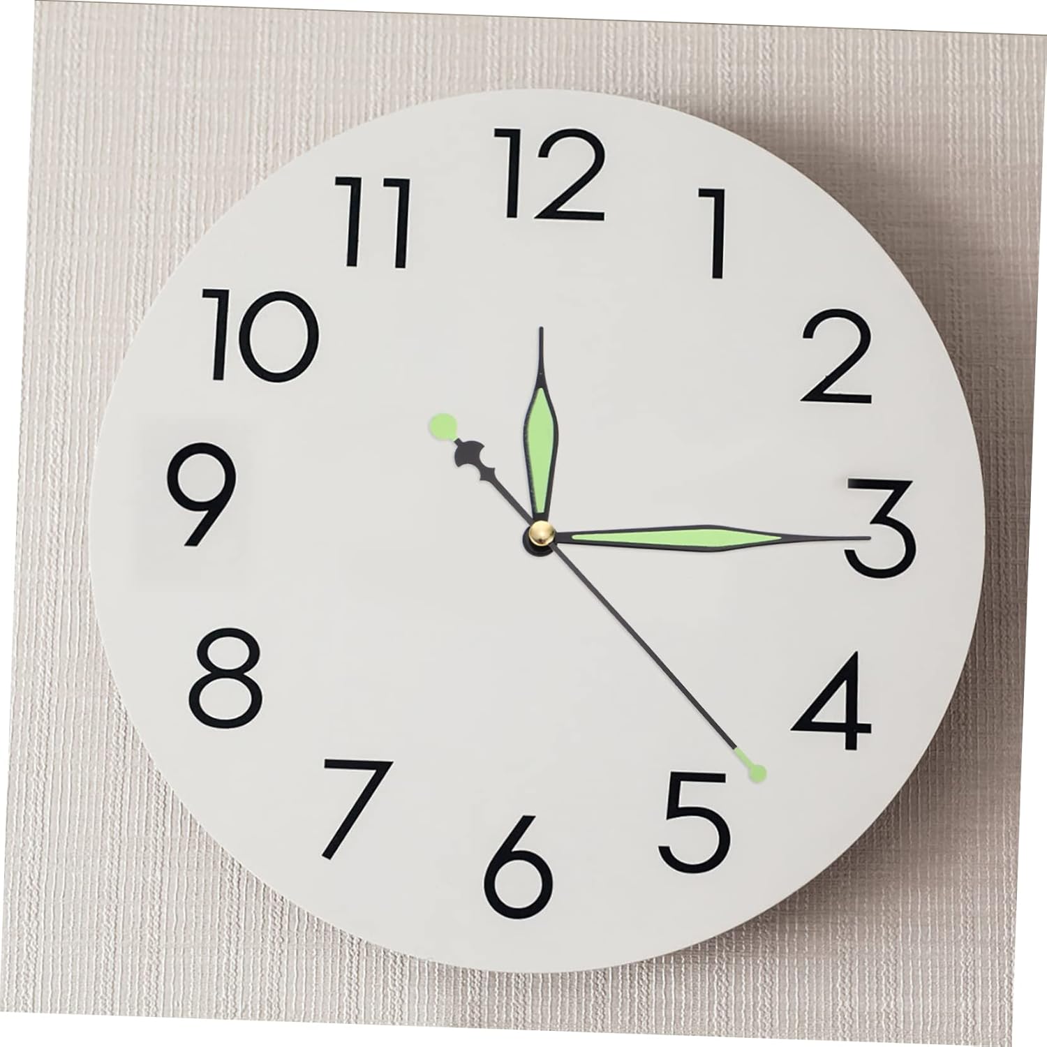 10-Piece Luminous LED Clock Supplies for DIY Clock Making
