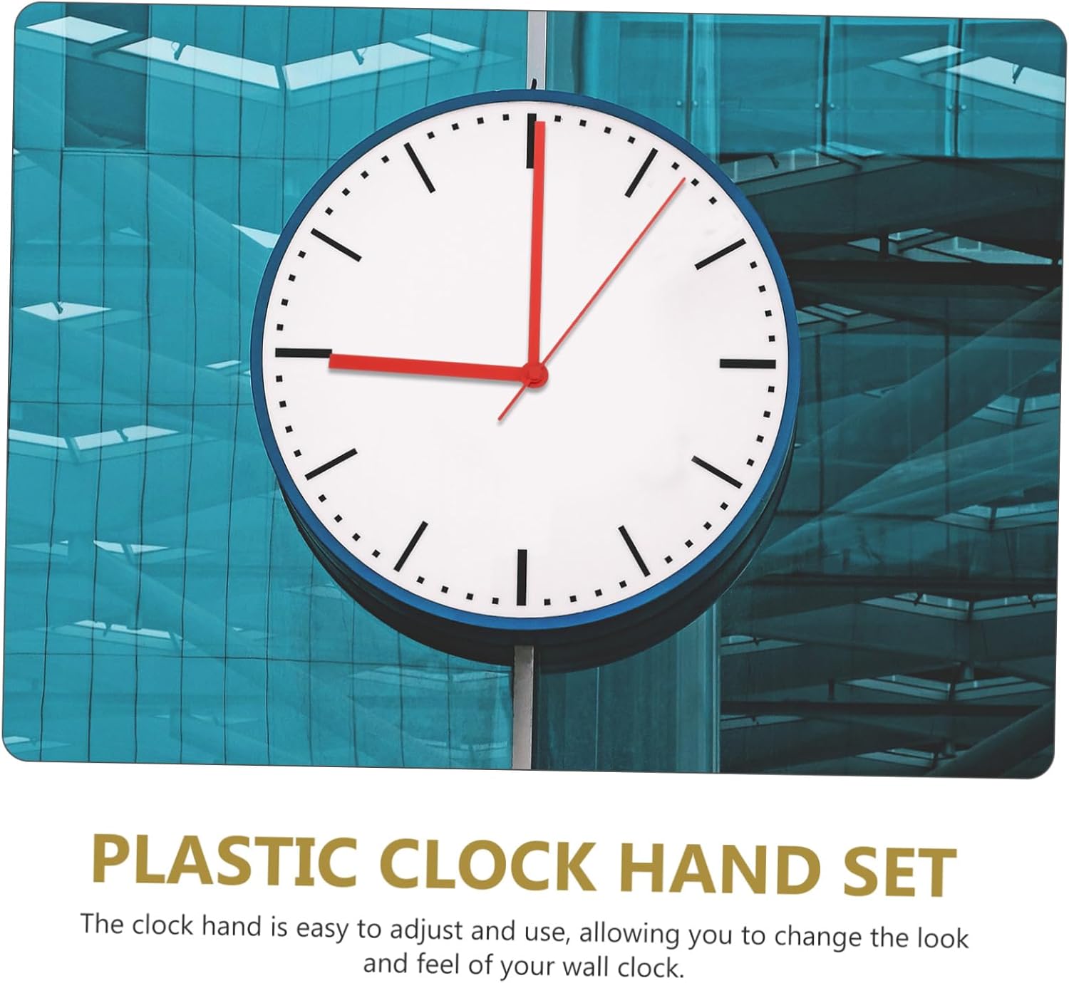 TOBBOMEY Wall Clock Hands Kit 10 Piece