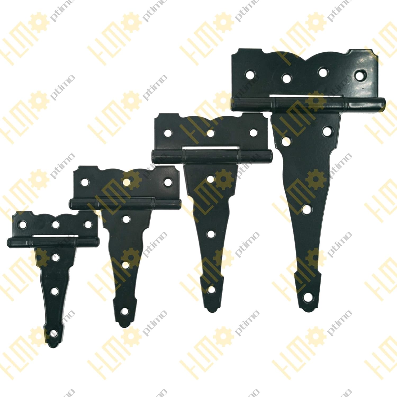 6-inch Door Hinges Rustproof Durable