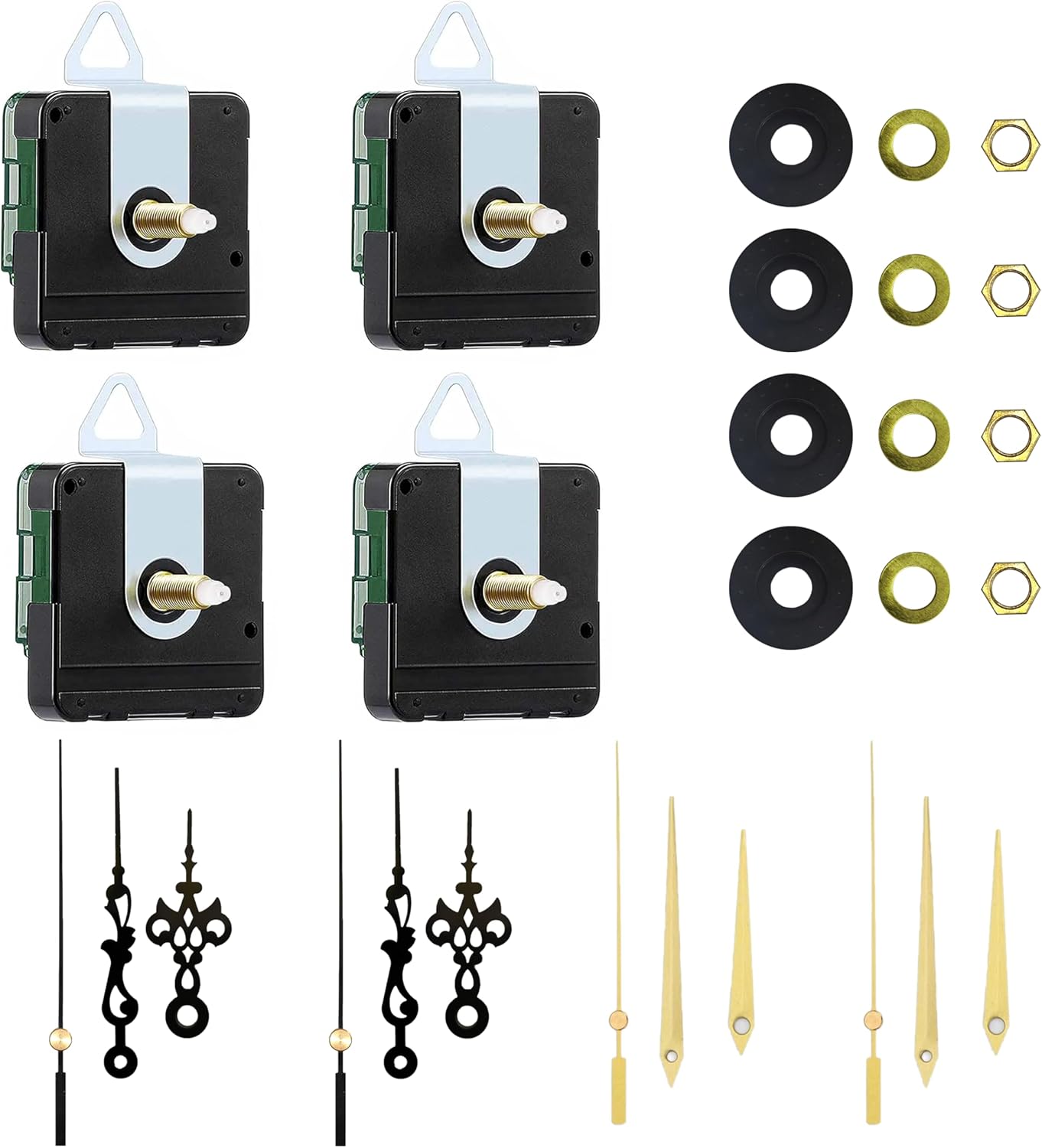 Precise Silent Wall Clock Movement for DIY Crafts