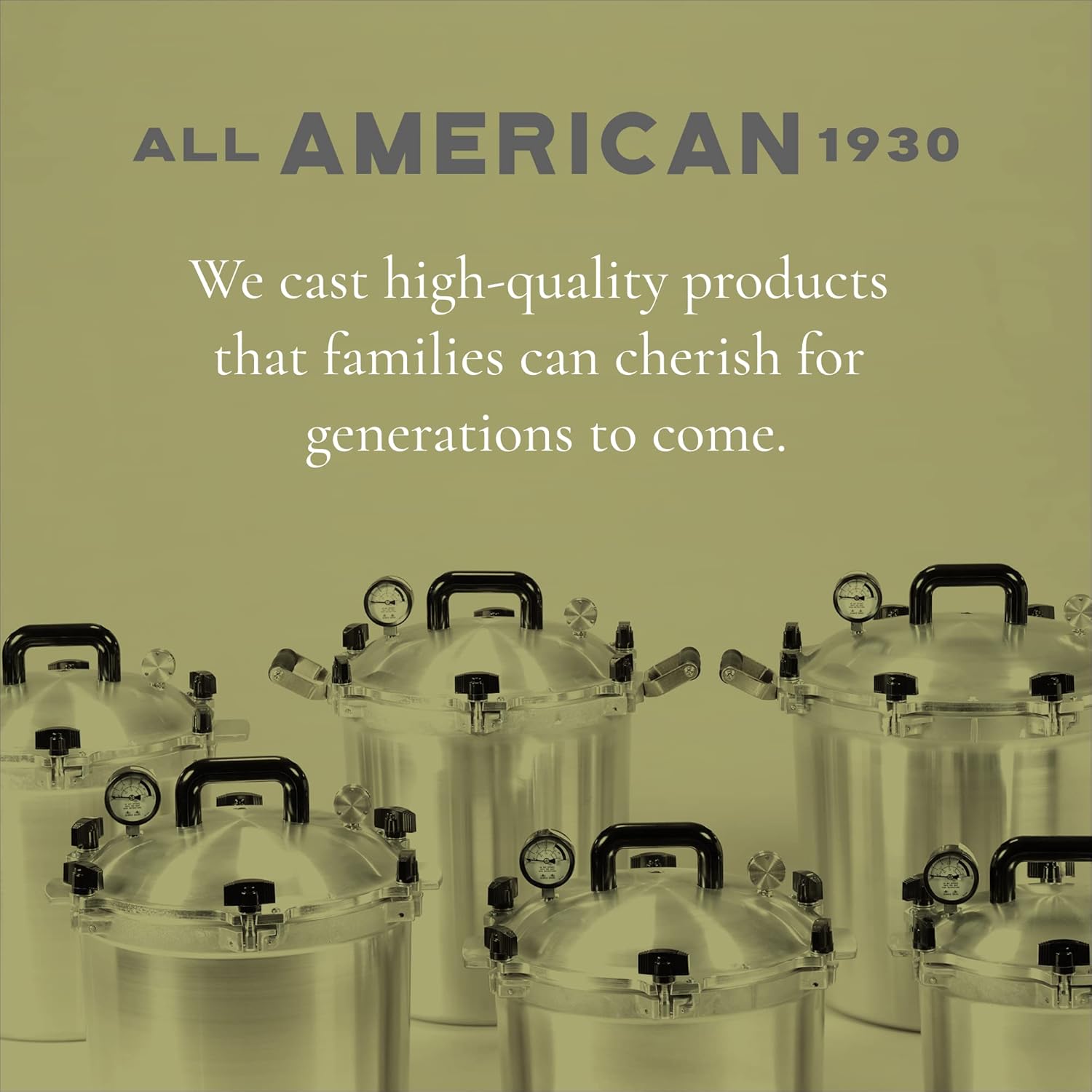 All American 1930 Canning Rack 11-inch