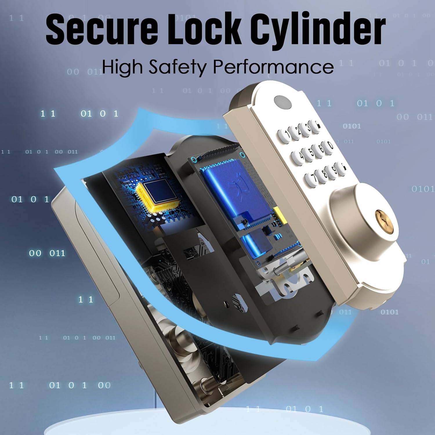 Quick and Secure Front Door Lock System for Home Apartment Use