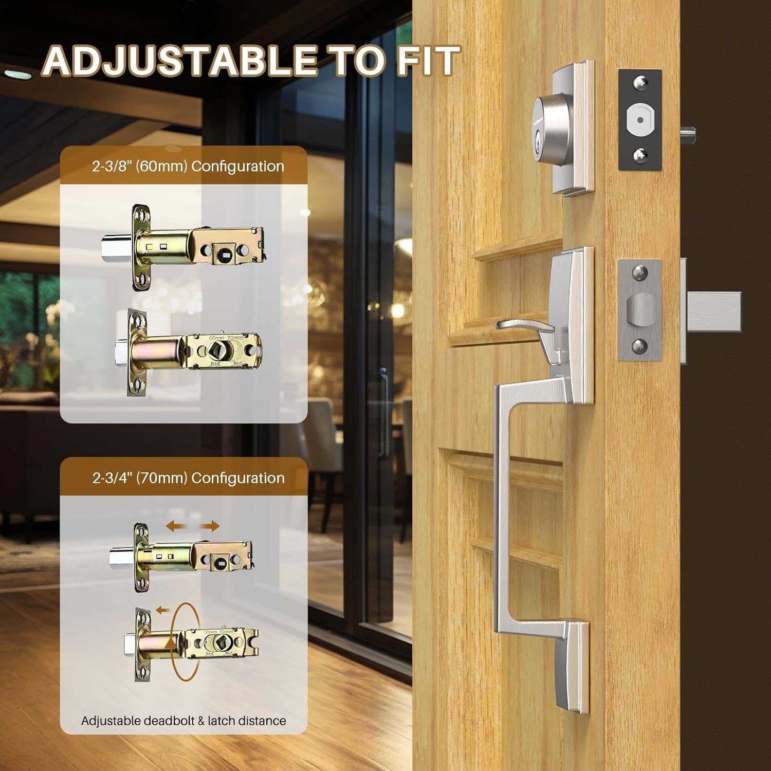 Scout KingForce Front Door Lock Set
