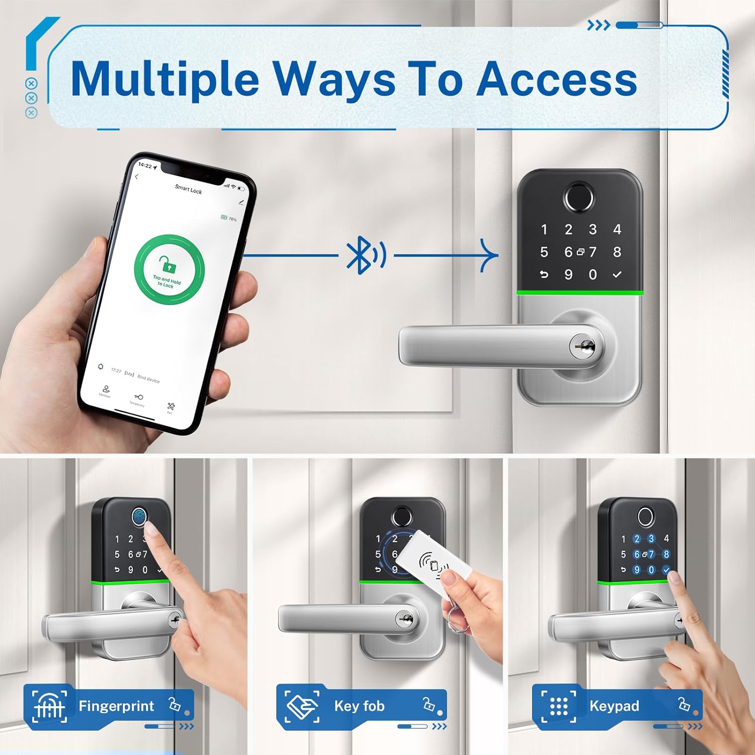 KUCACCI Smart Keypad Door Lock