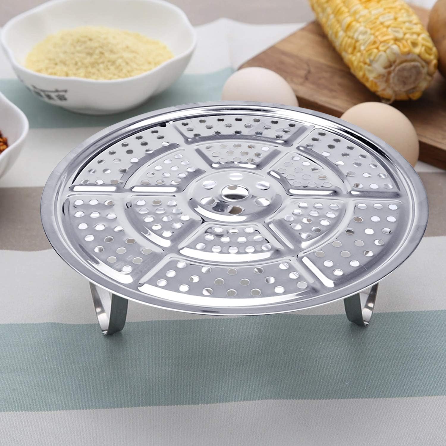 11-Inch Pressure Cooker Canner Rack 2-Pack Detachable Legs stainless steel