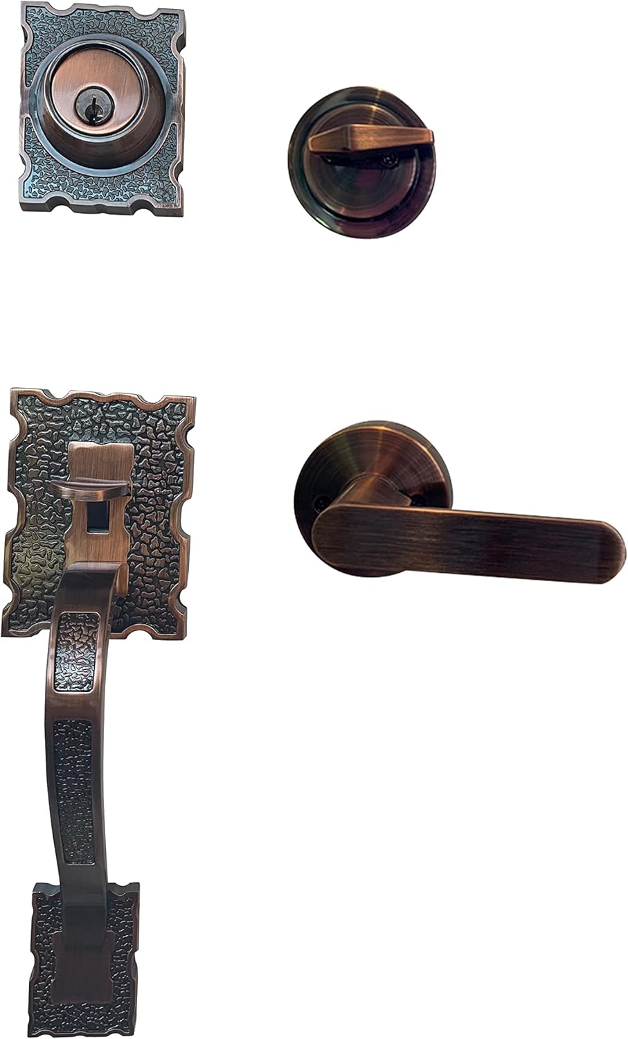 LOCKSET4U Reversible Front Door Hardware Set LAMA