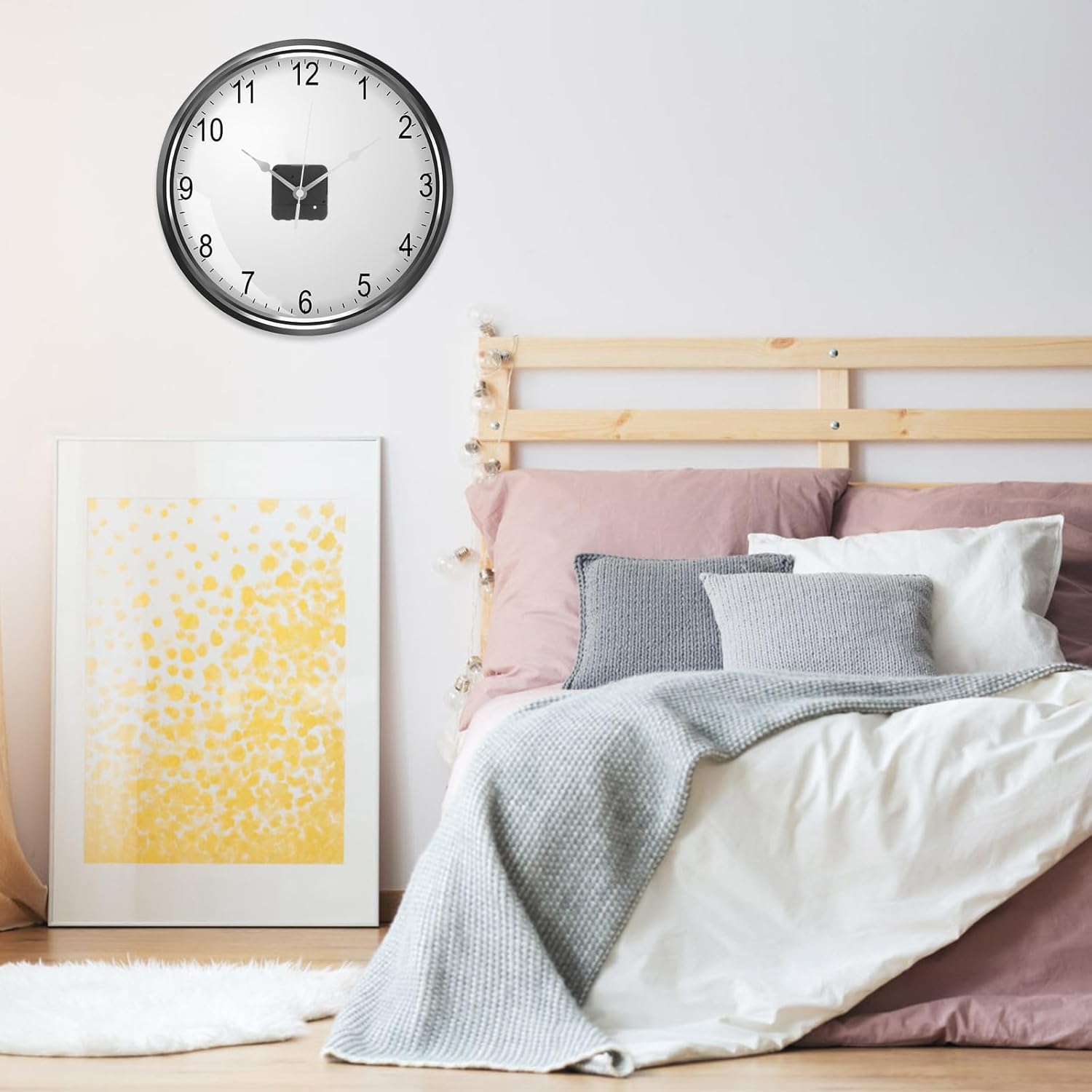 Long-Lasting Quiet Clock Movement Easy to Install for wall clocks