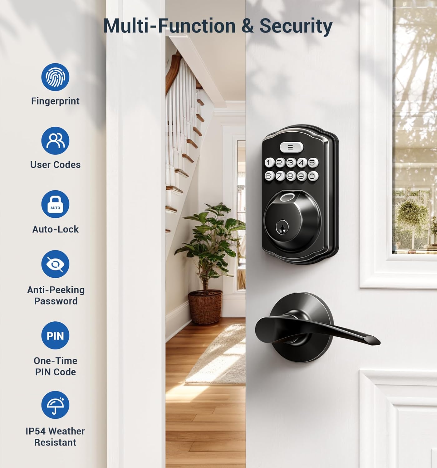Veise Fingerprint Door Lock