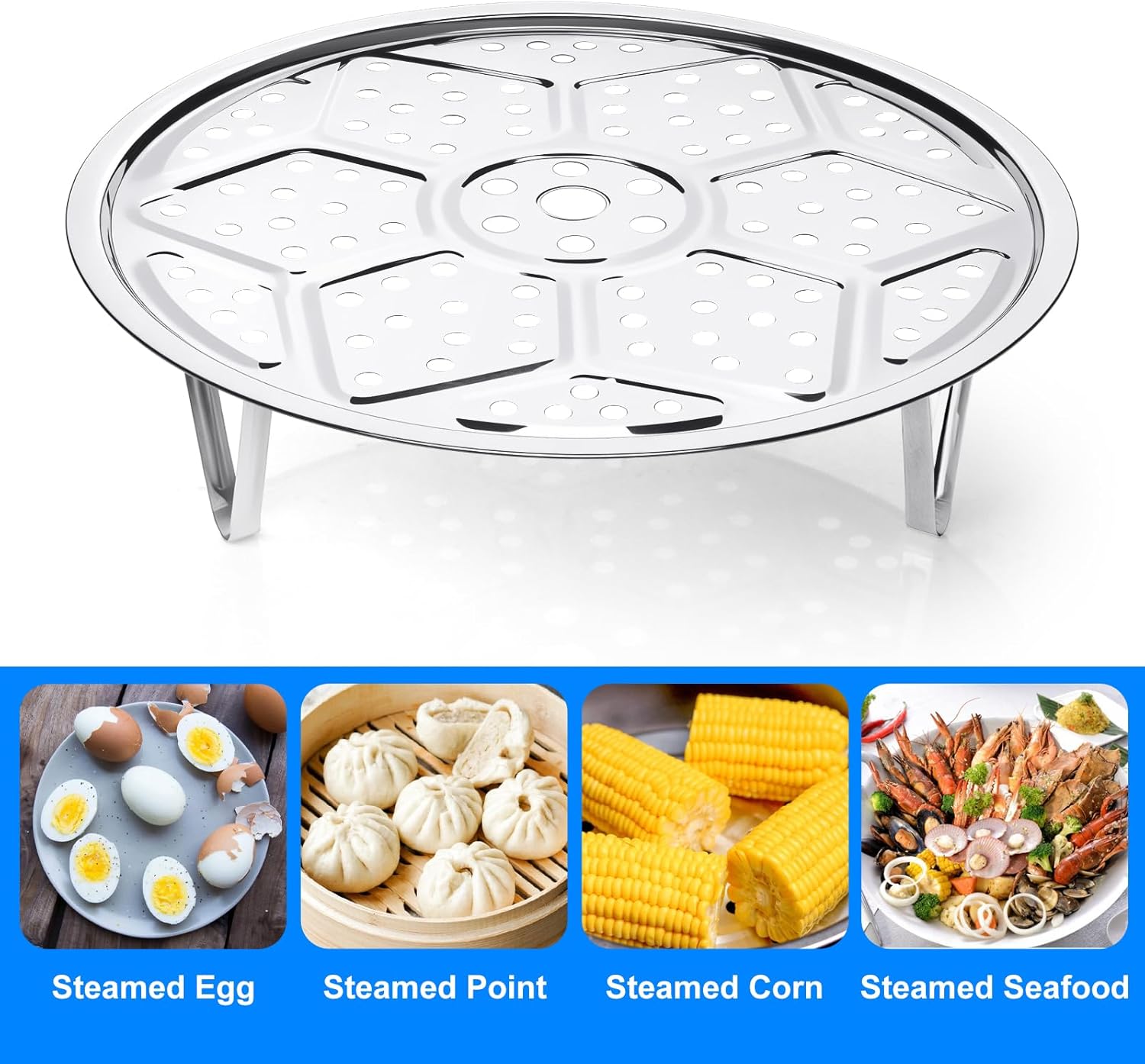 2-Piece Dual-Layer Steel Pressure Canner Rack