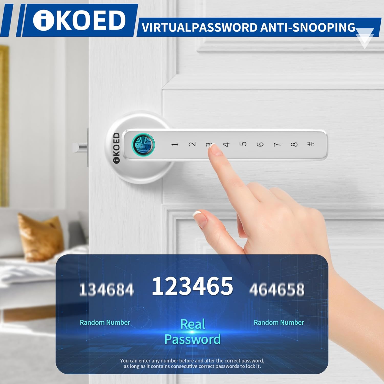 IKOED Biometric Door Lock