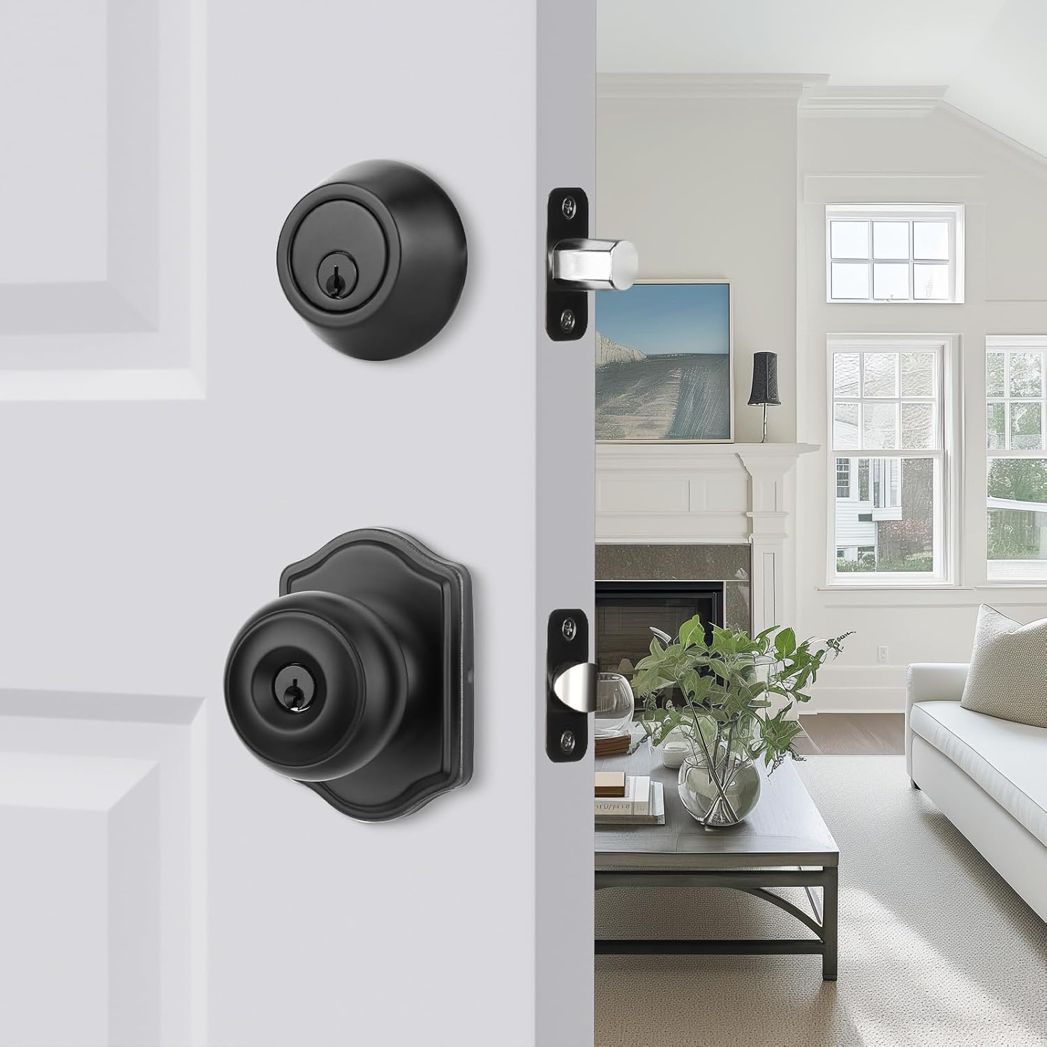 Unlock Your Home with the Haidms Exterior Door Knob Set