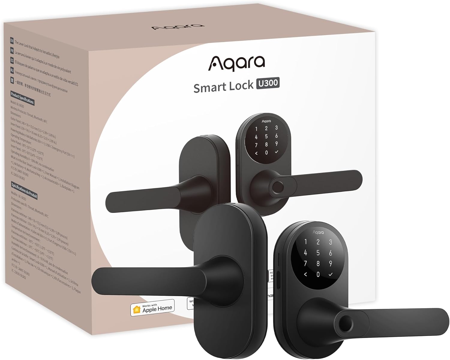Aqara Smart Door Lock Apple Home Google Smart Functionality