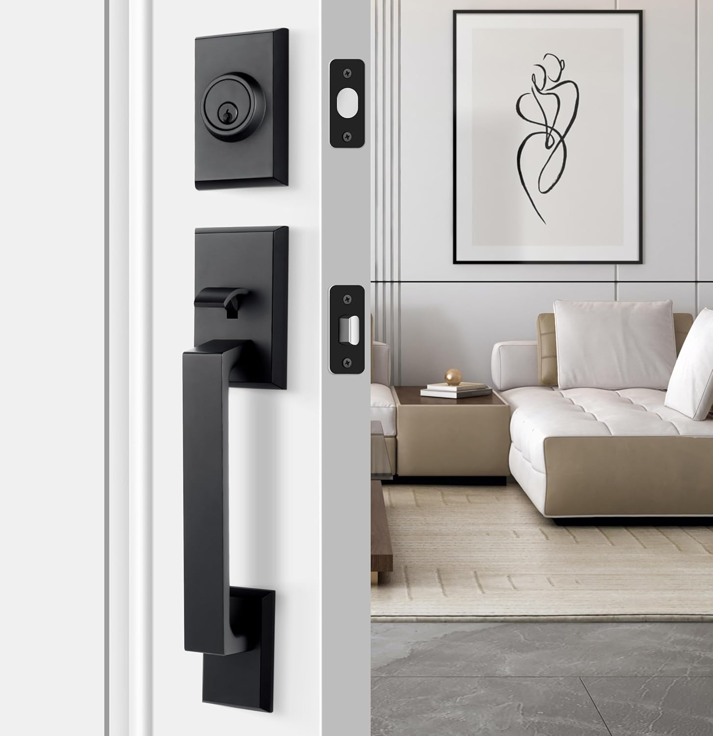Front Door Handleset