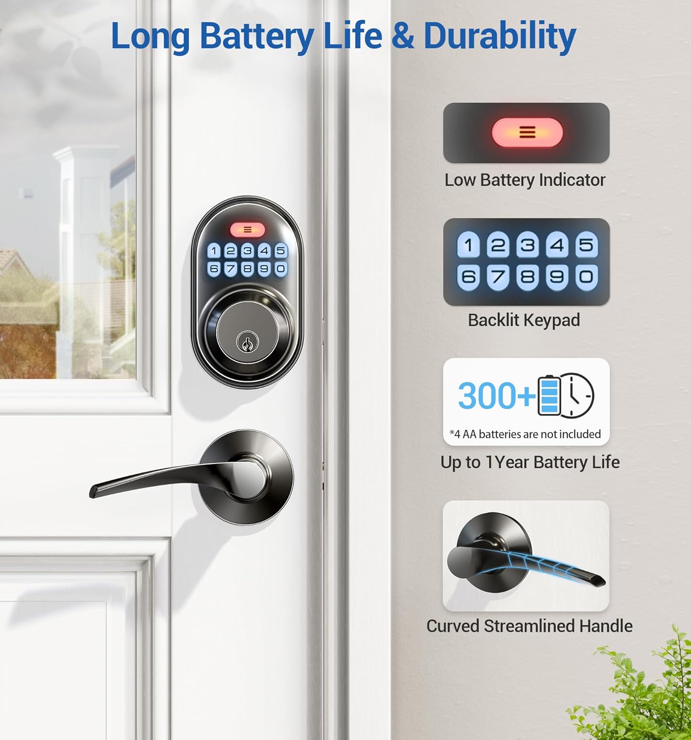 Veise Keyless Entry Door Lock