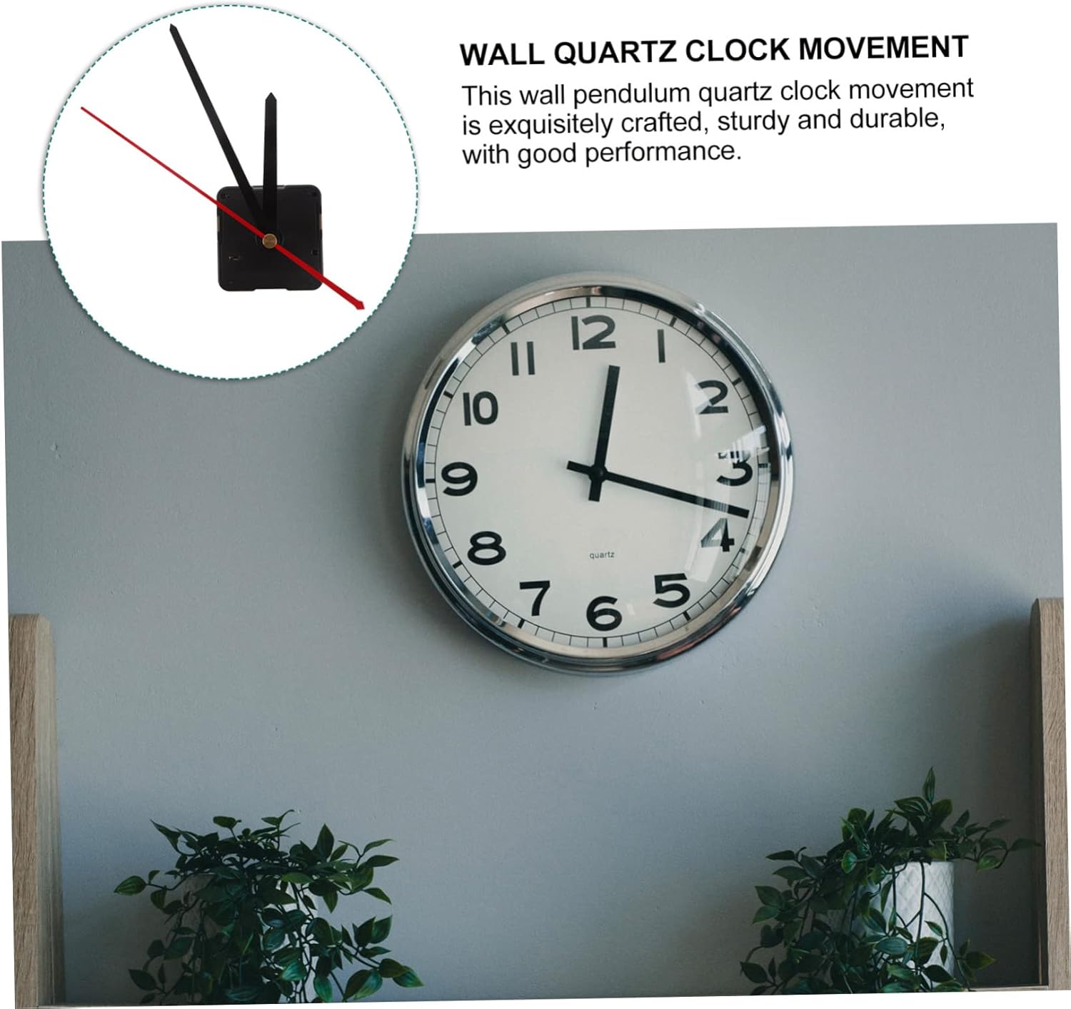 30cm Plastic Clock Movement with Hands DIY Replacement Kit