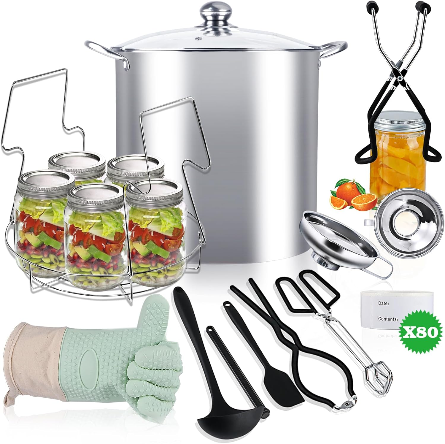 Vigaminmn Canning Kit Effortless Canning
