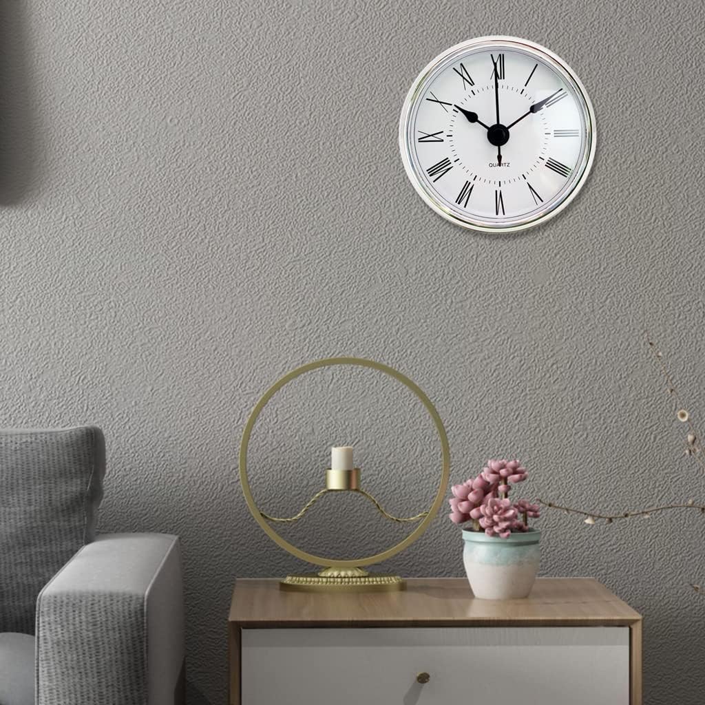 Precision Black Metal Clock Movement Insert 28-Inch
