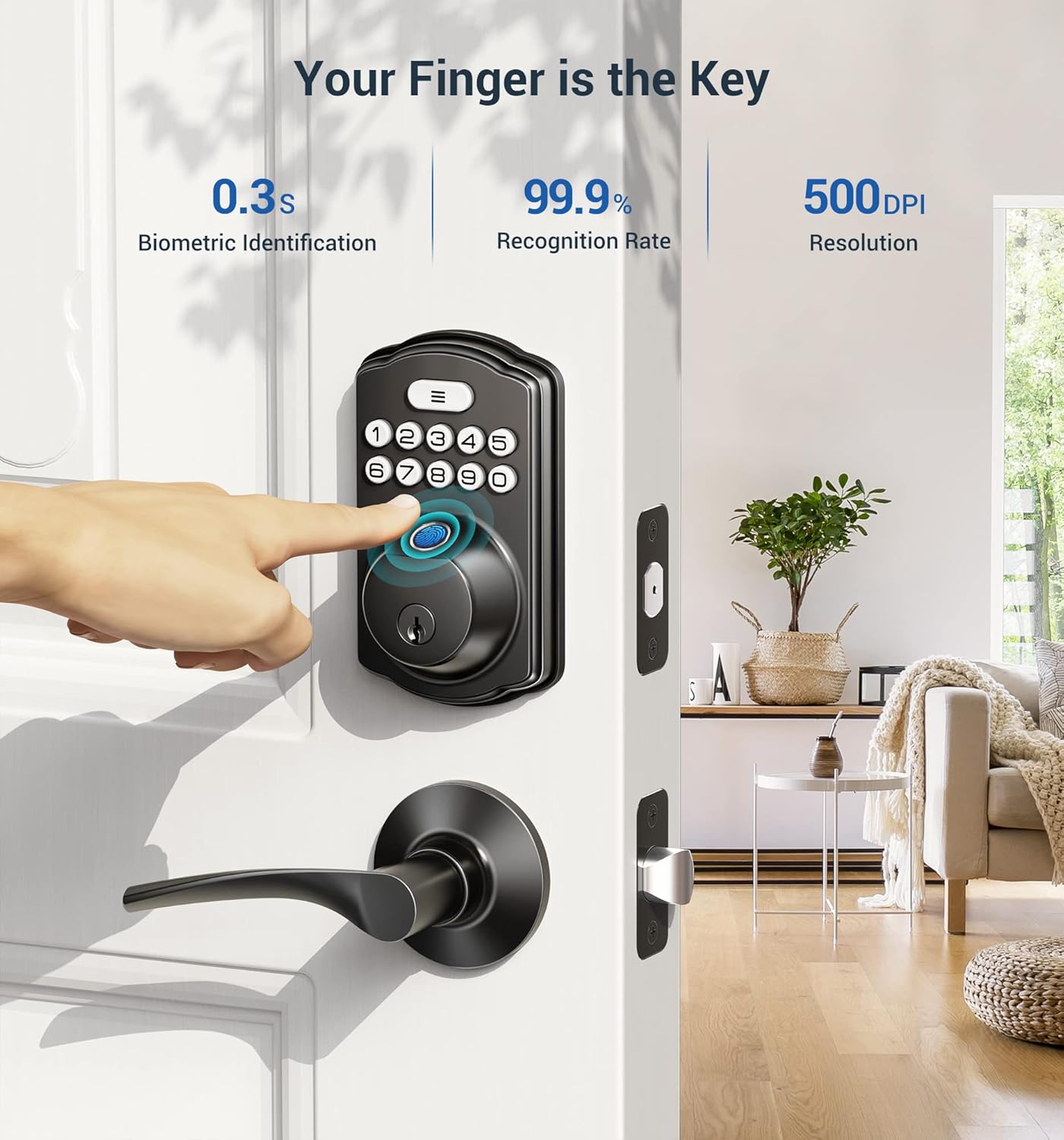 Fingerprints Door Lock Keyless Entry Door Lock