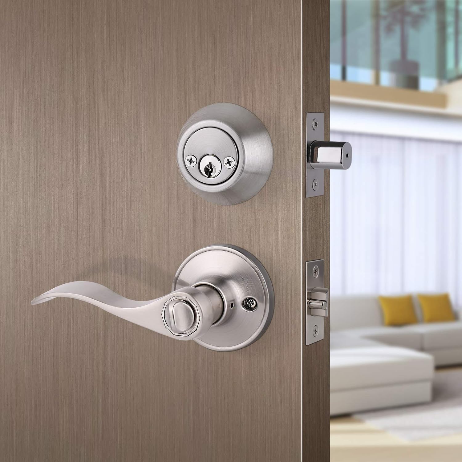 Entry Door Combo Lock Set