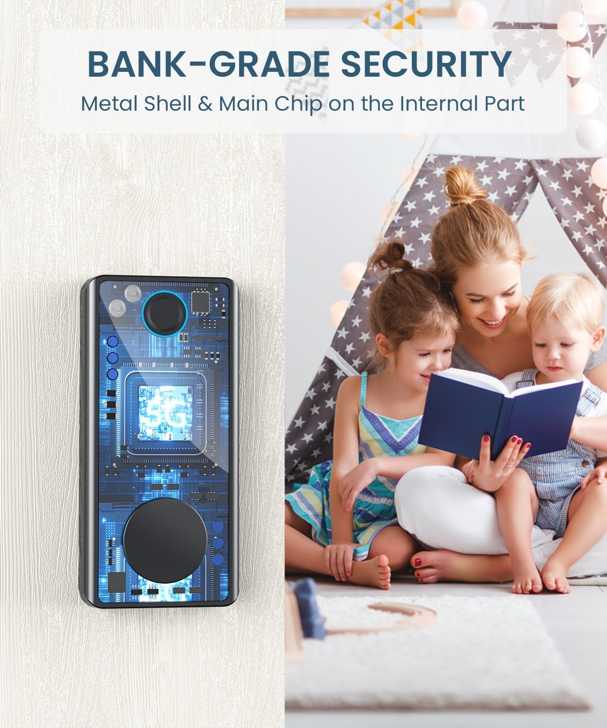 Unlock Front Door with PSOS Smart Lock