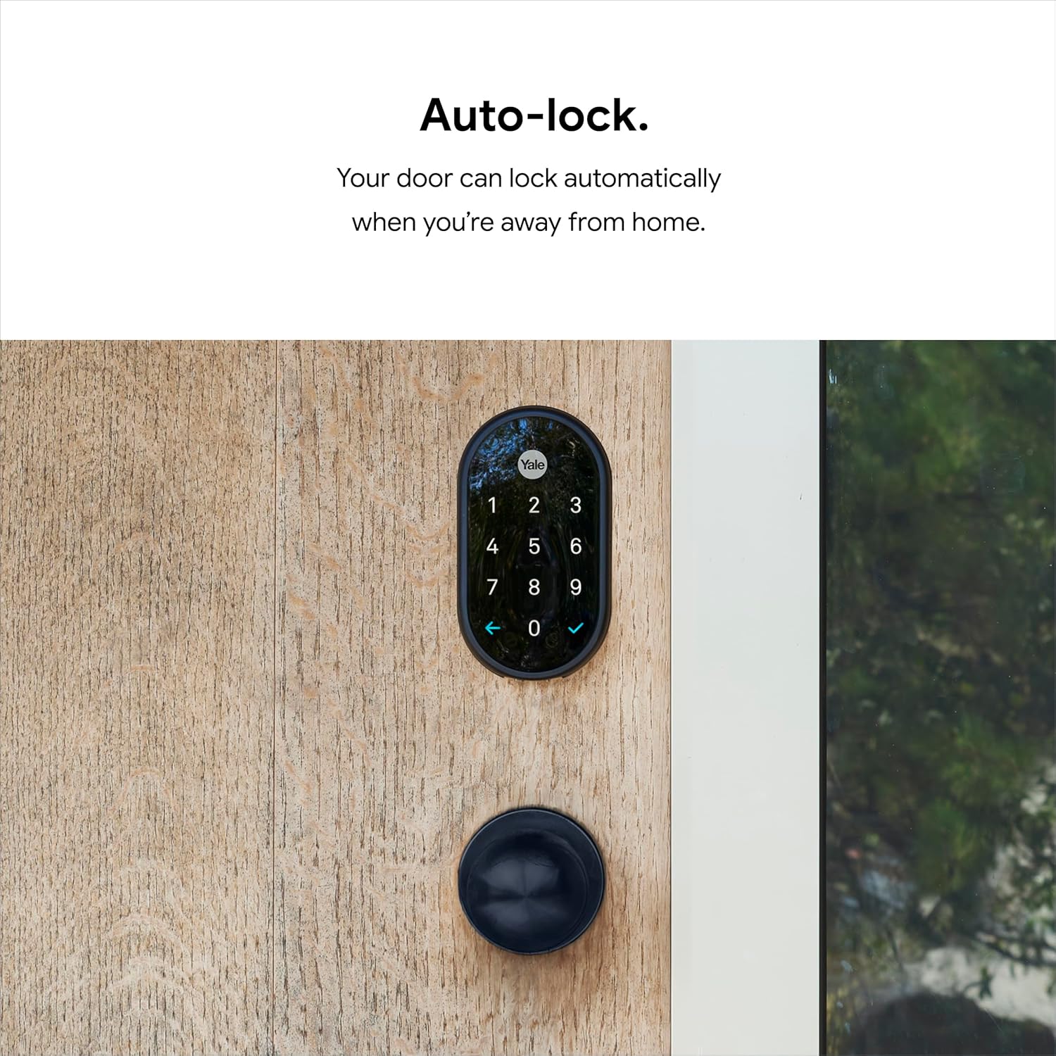 Google Nest x Yale Lock - Secure Smart Lock for Front Door