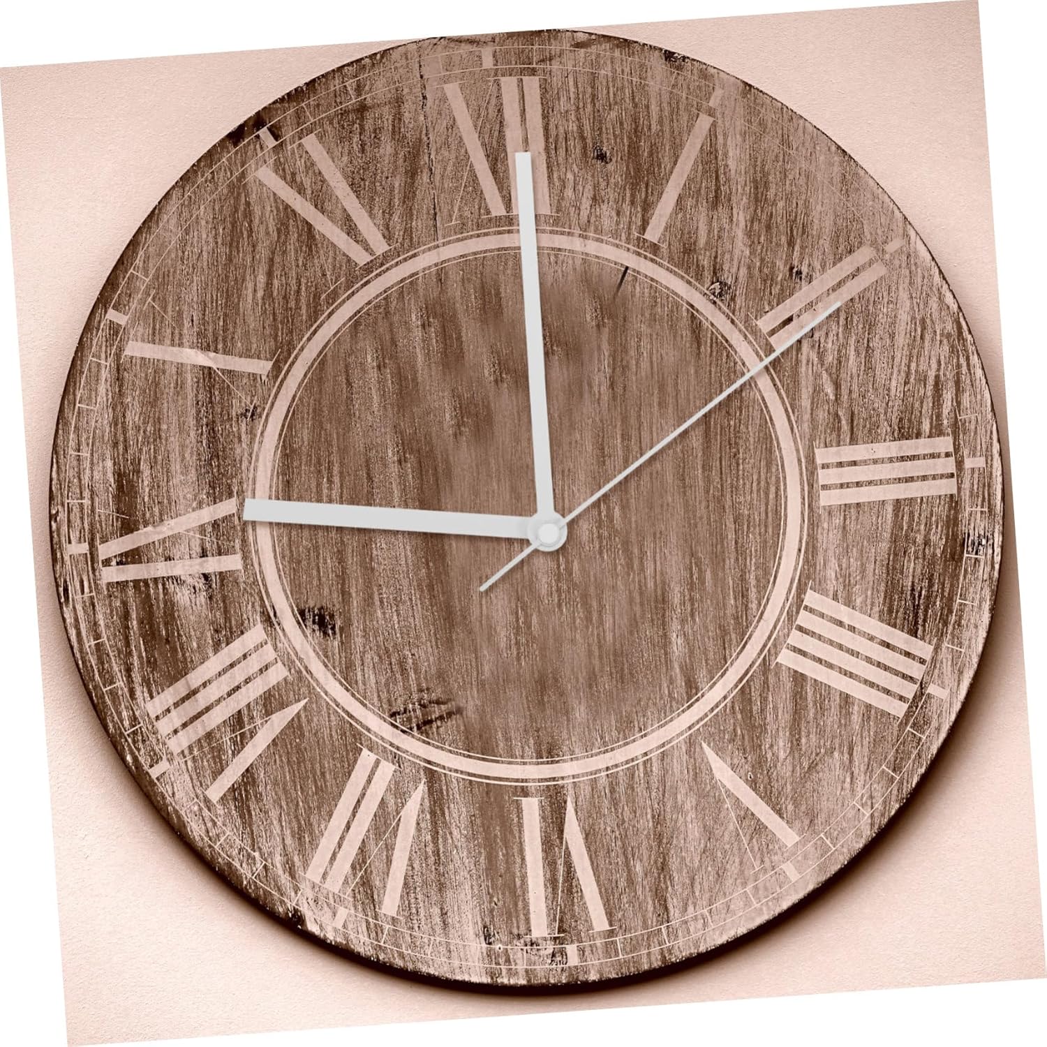 DOITool 10-Set Replacement Clock Hands for Wall Clocks Aluminum White