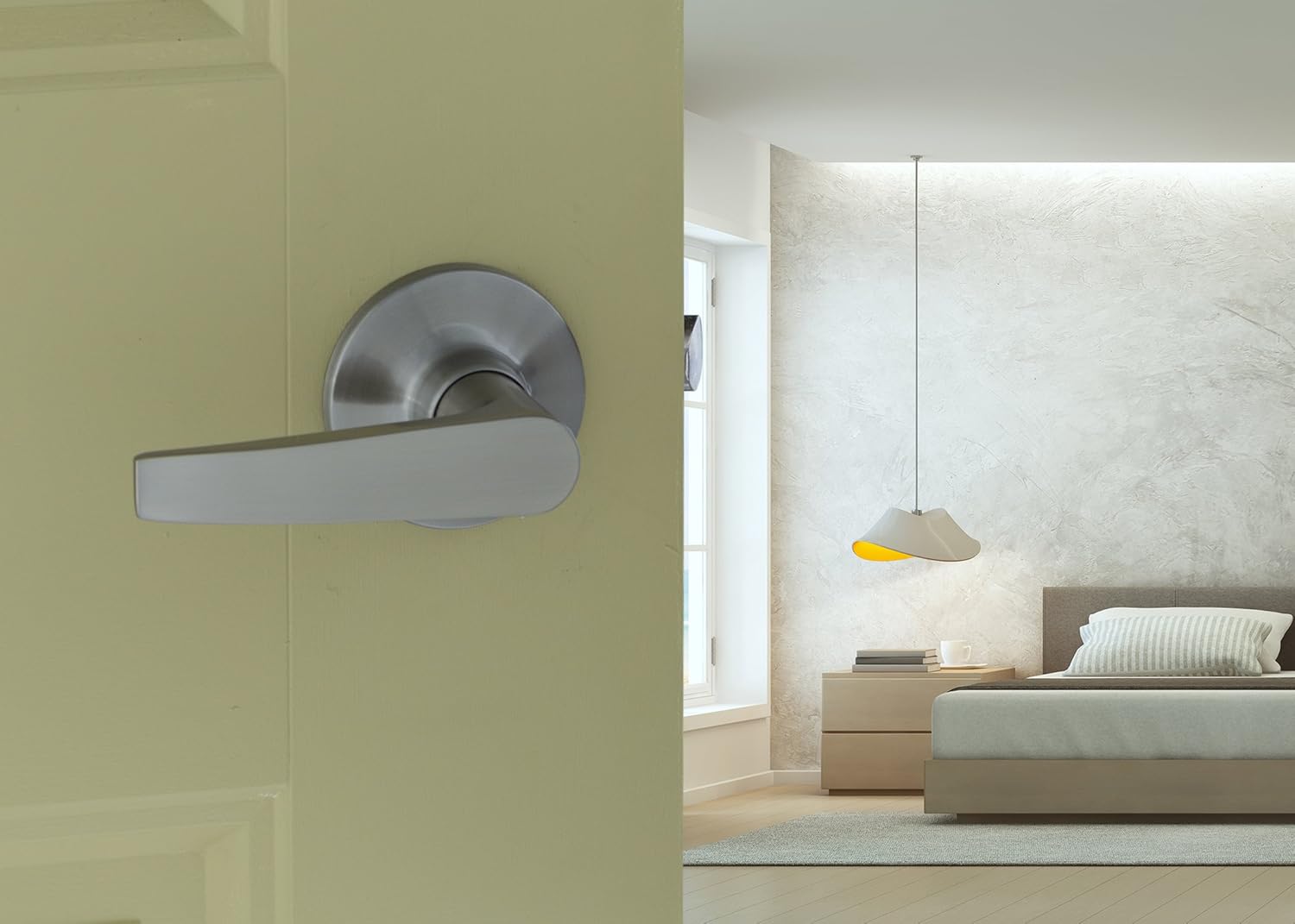 Copper Creek DL1220SS Daley Lever Standard Satin Nickel Your Home Your Style