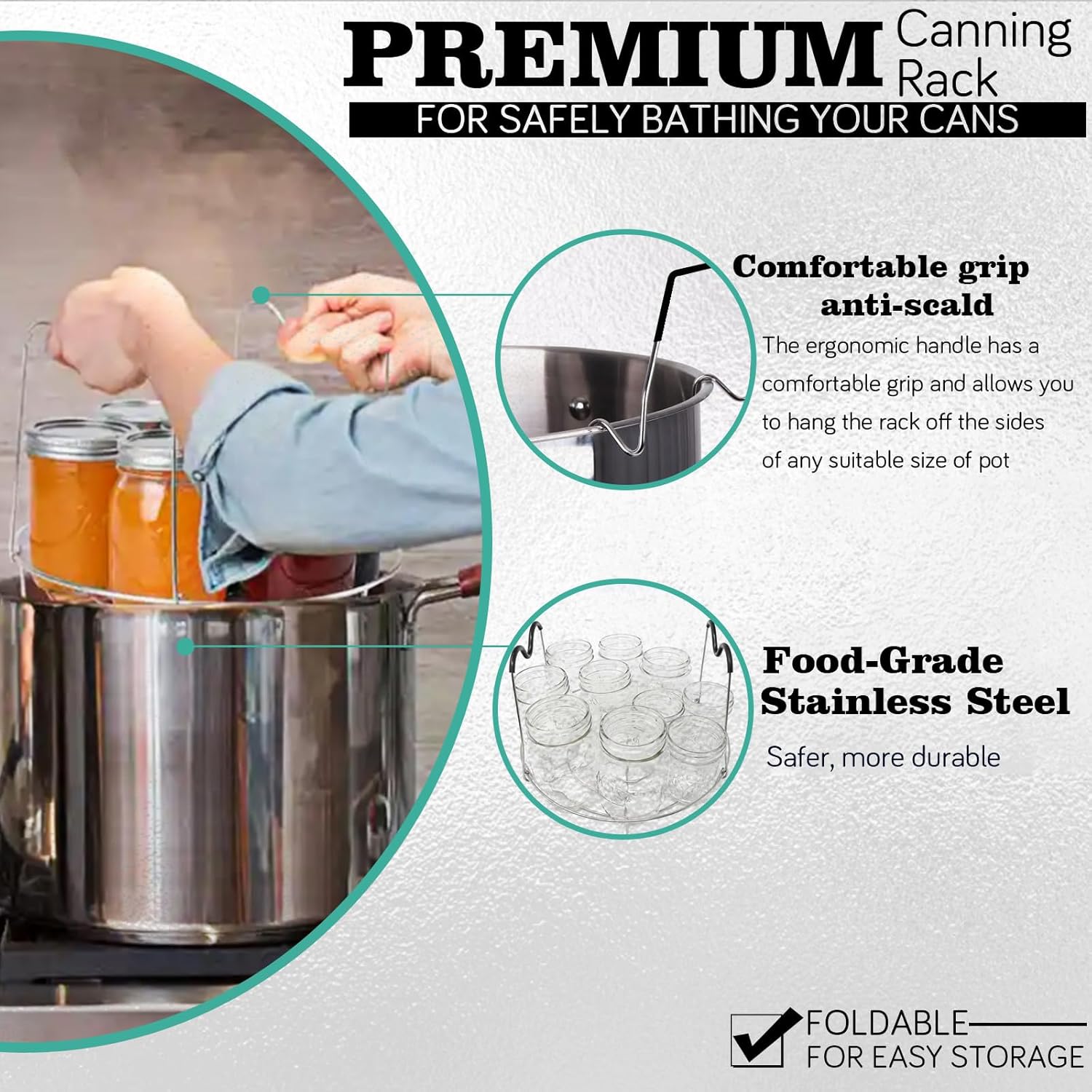 Vigaminmn Canning Kit Effortless Canning