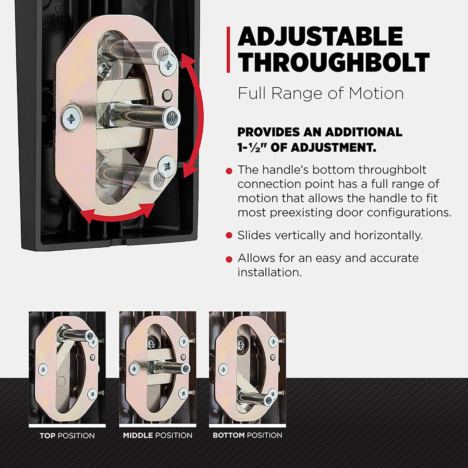 Modern Front Door Handle Set