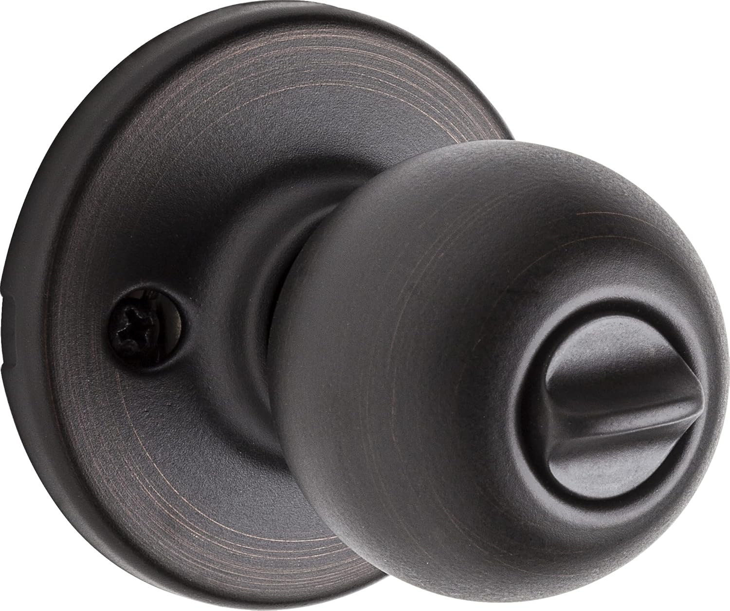 Secure Keyed Entry Door Knob with Rekey Security