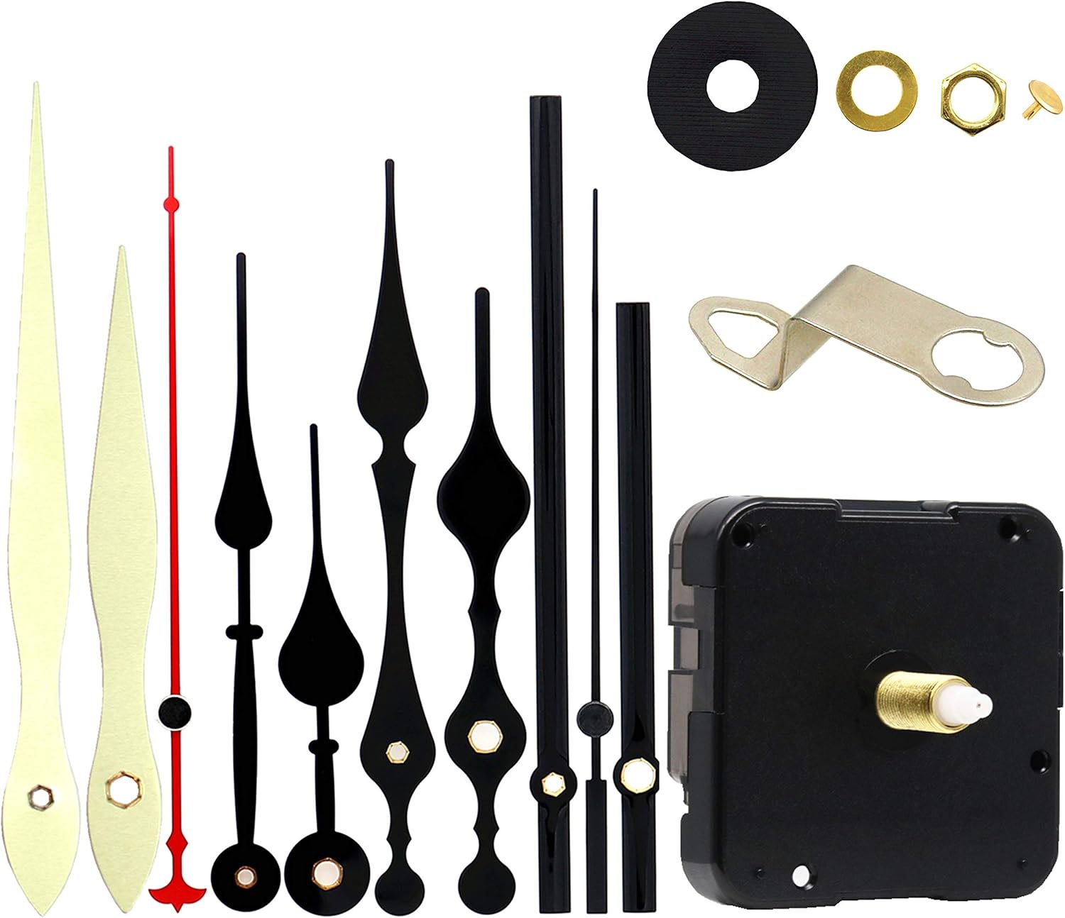 12888 crawled quartz wall clock movement parts replacement kit