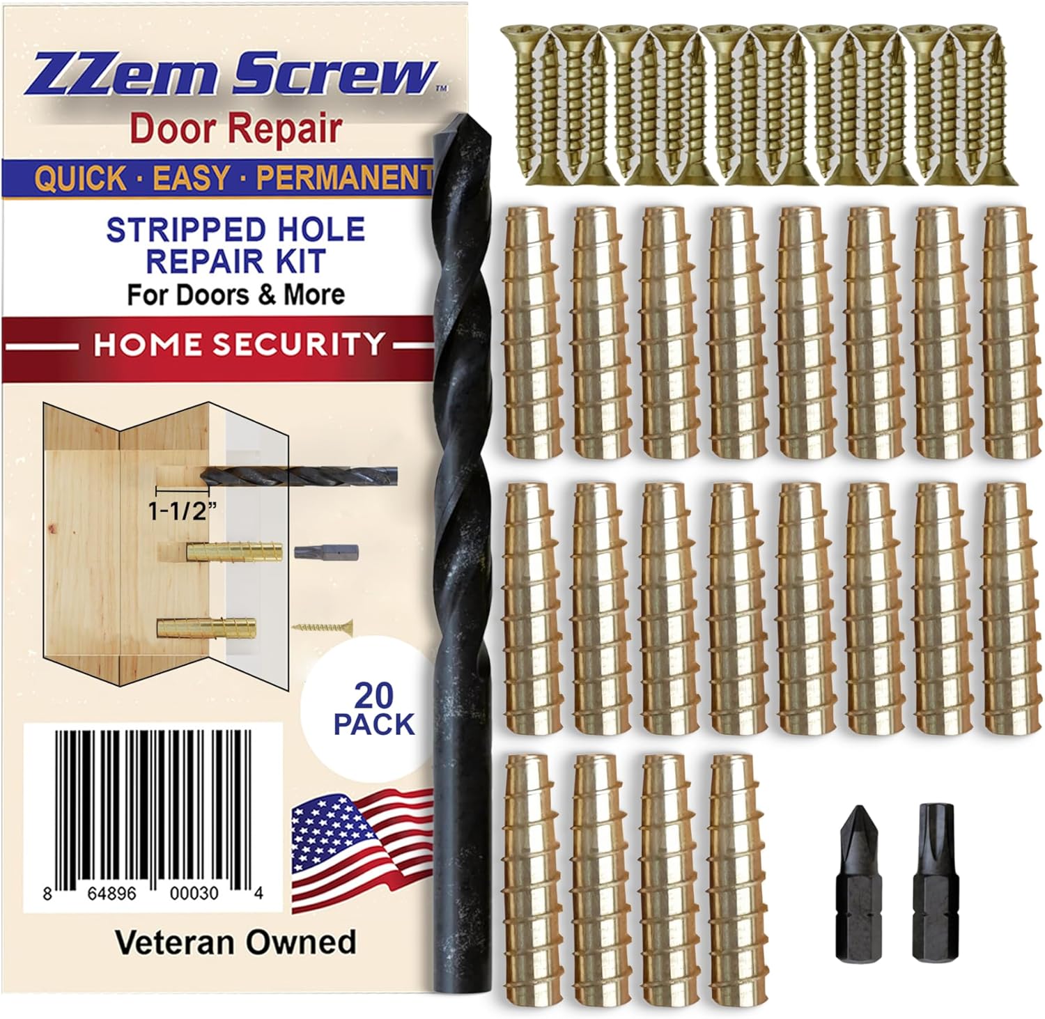 ZZEM SCREW - Quick Strip Screw Kit