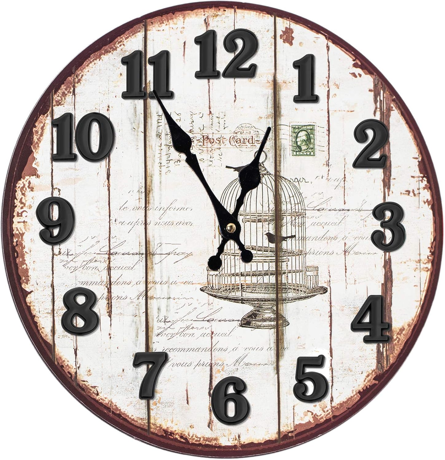 DIY Digital Clock Numbers 15 Pcs in Black Silver Gold Replacement Parts