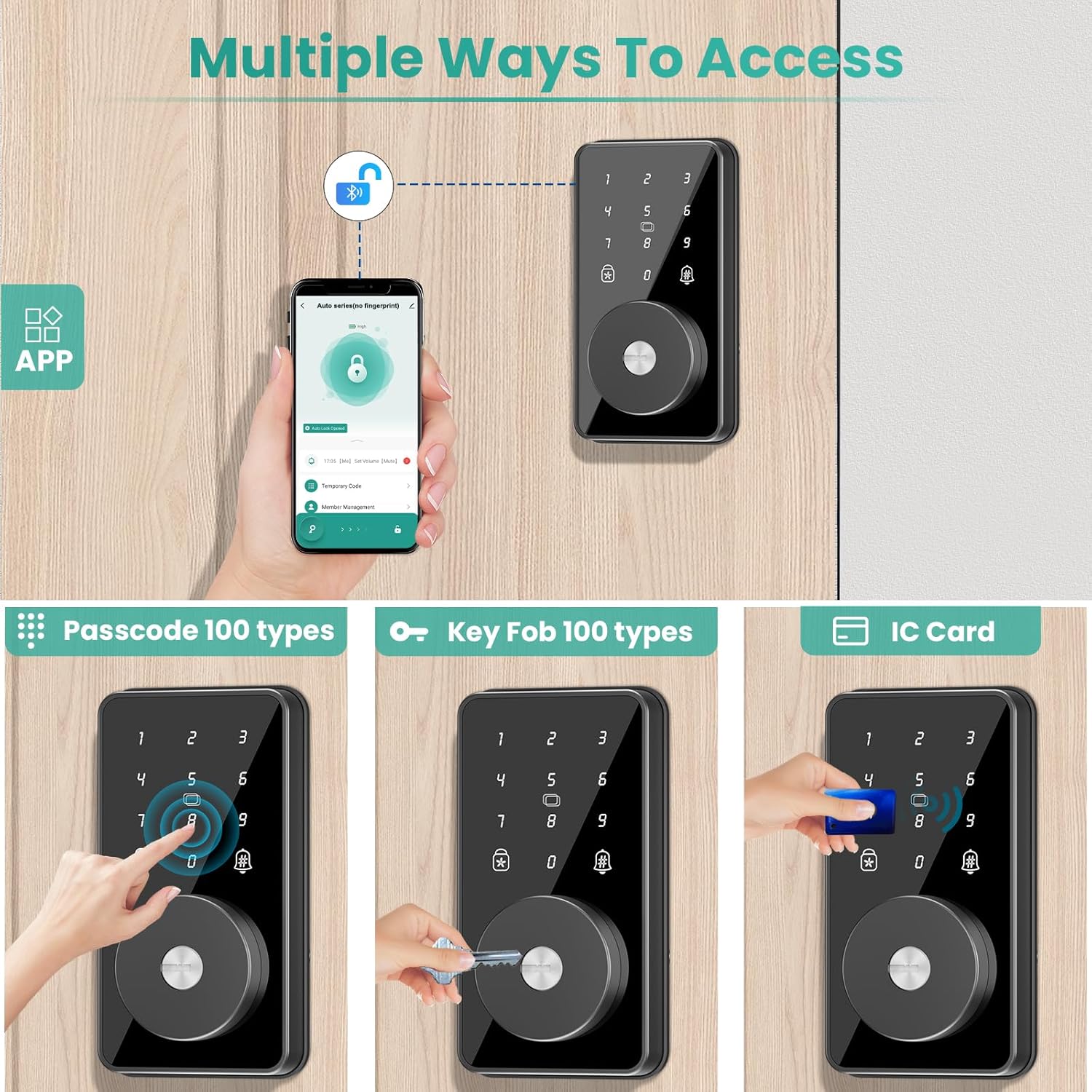 Secure Smart Door Lock for Home Entry