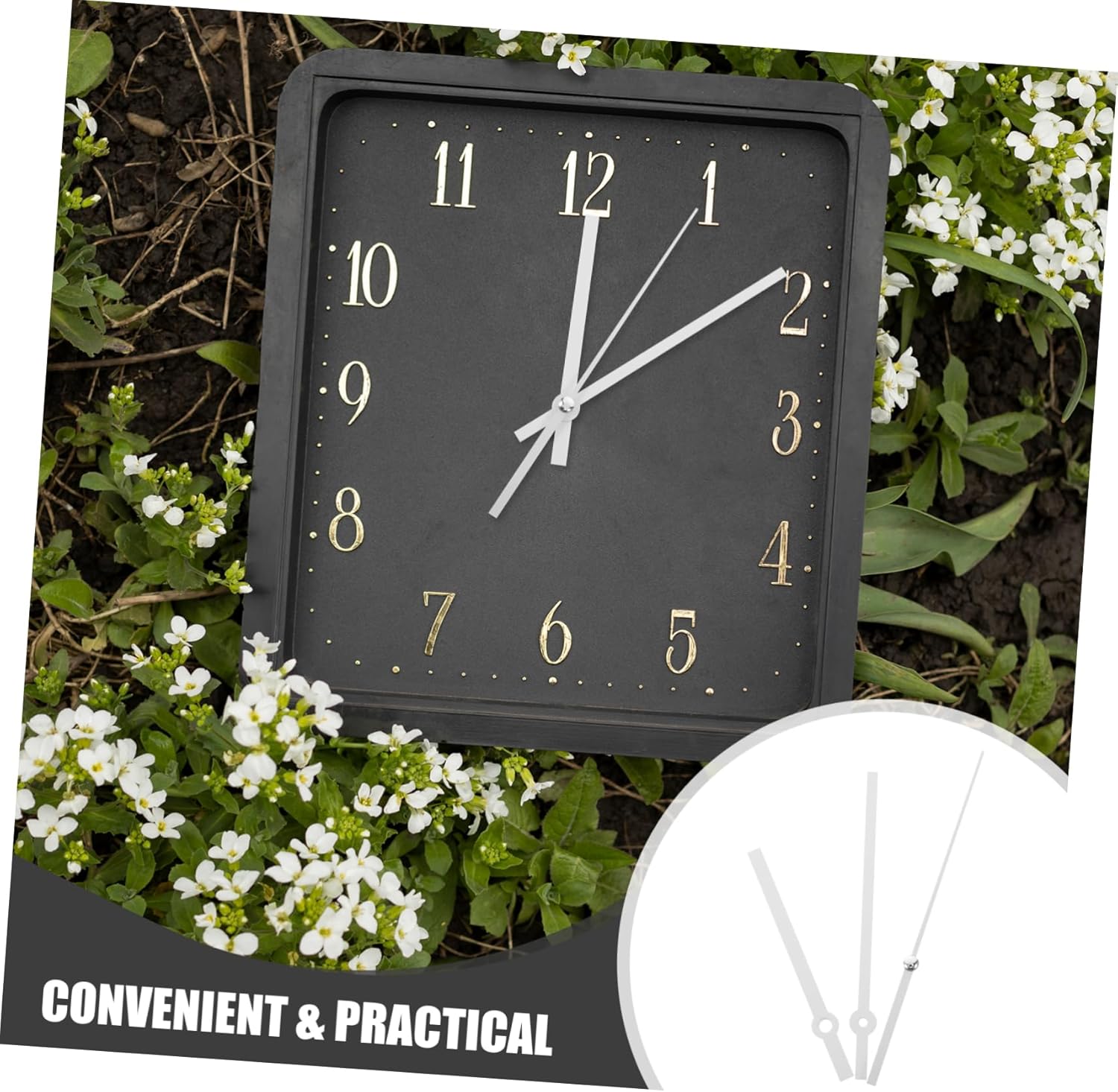 IWOWHERO 10-Pack Decorative Clock Hands for DIY Replacement