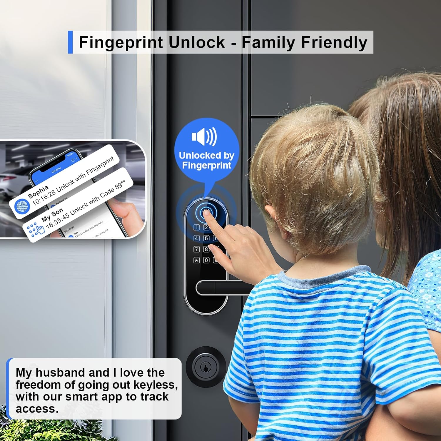 Smart Fingerprint Door Lock for Secure Home Entry