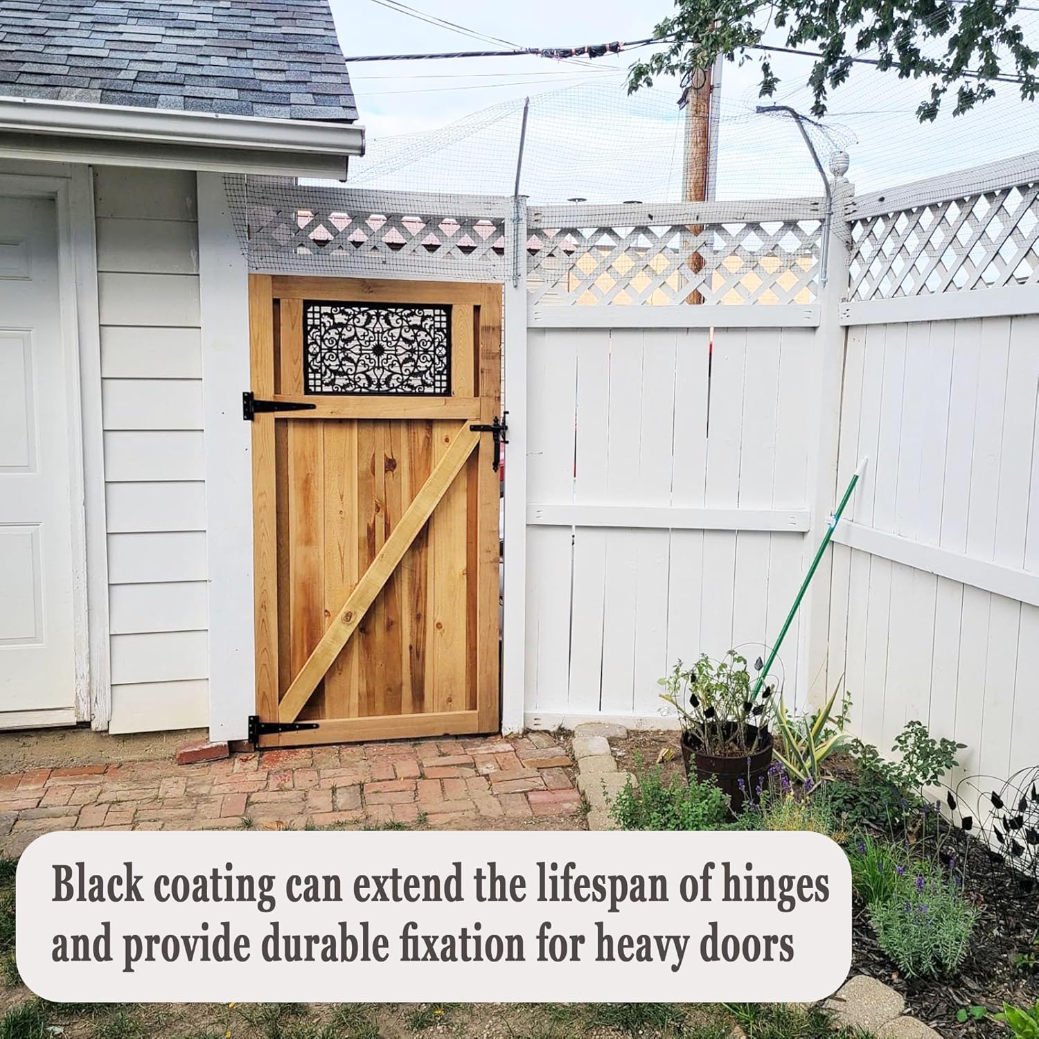 Simple Durable Heavy-Duty Door Hinges