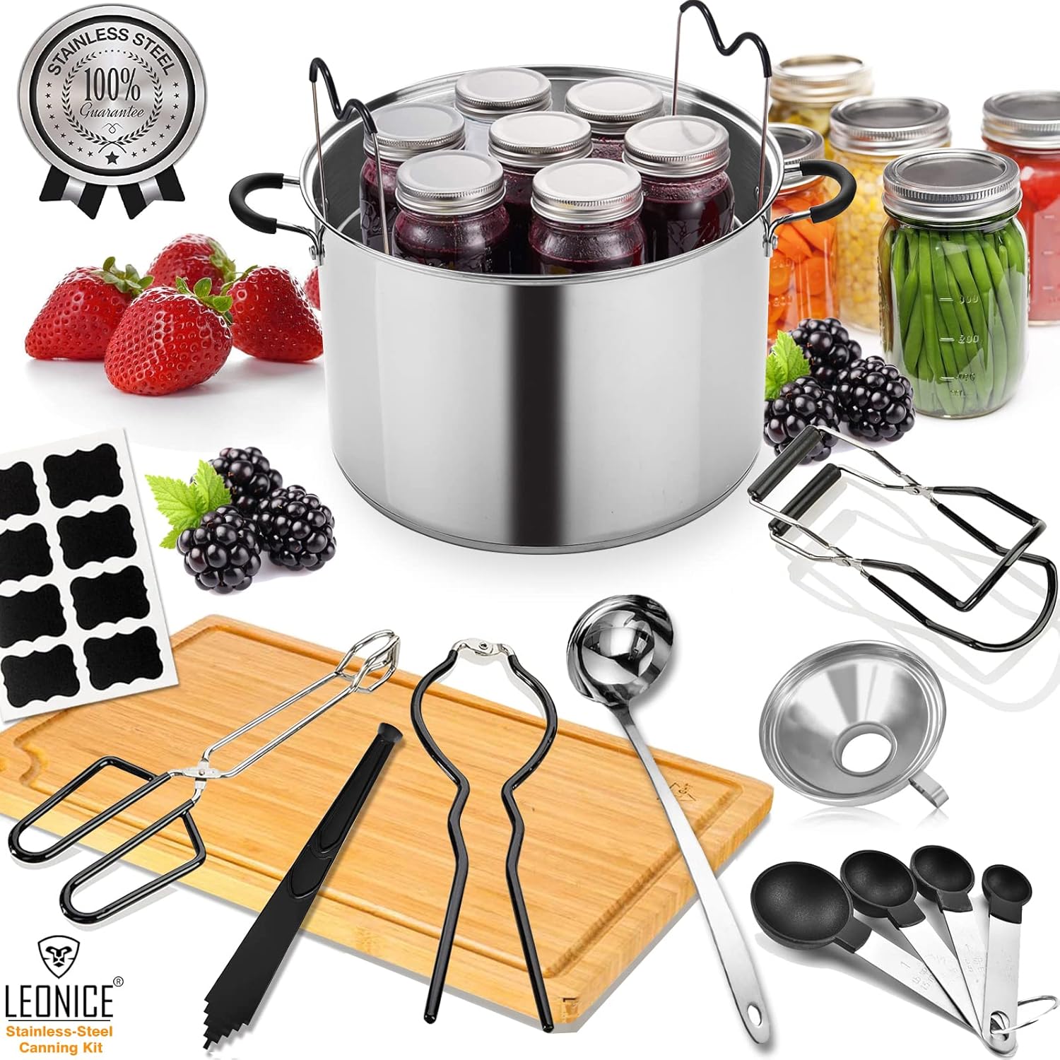Stainless Steel Canning Kit for Beginningpolers