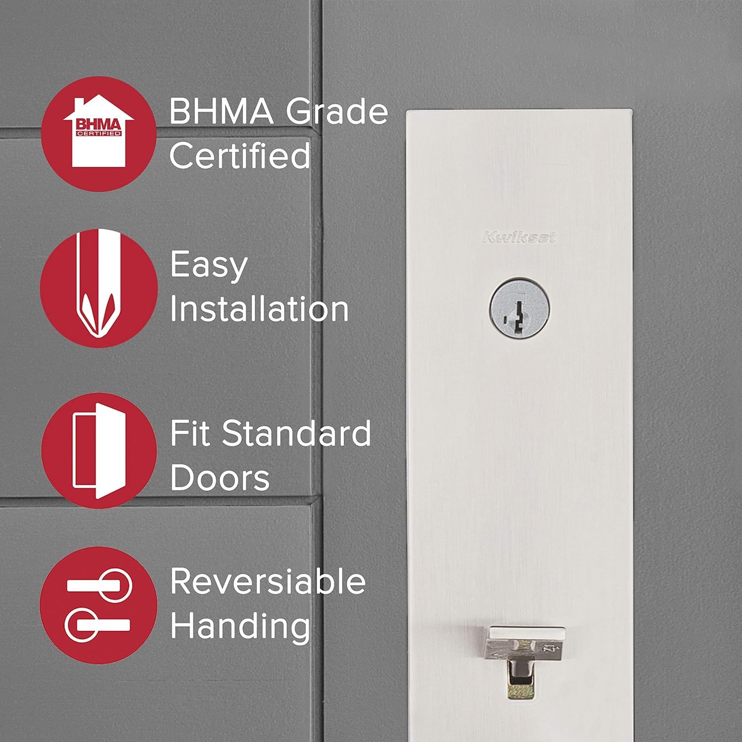 Get your front door locked and ready in seconds
