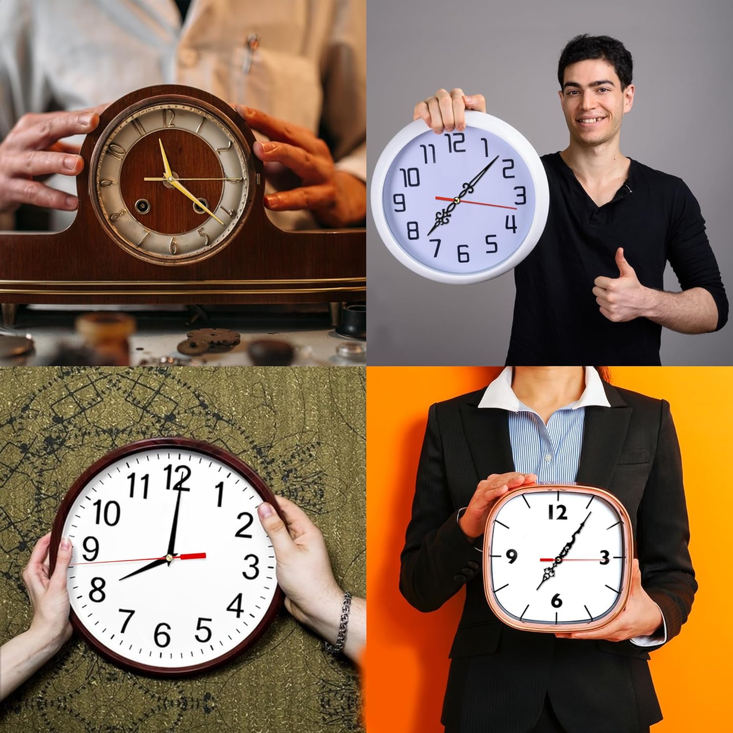 High Torque Replacement Clock Mechanism Kit 8PCS Paraor Clocks