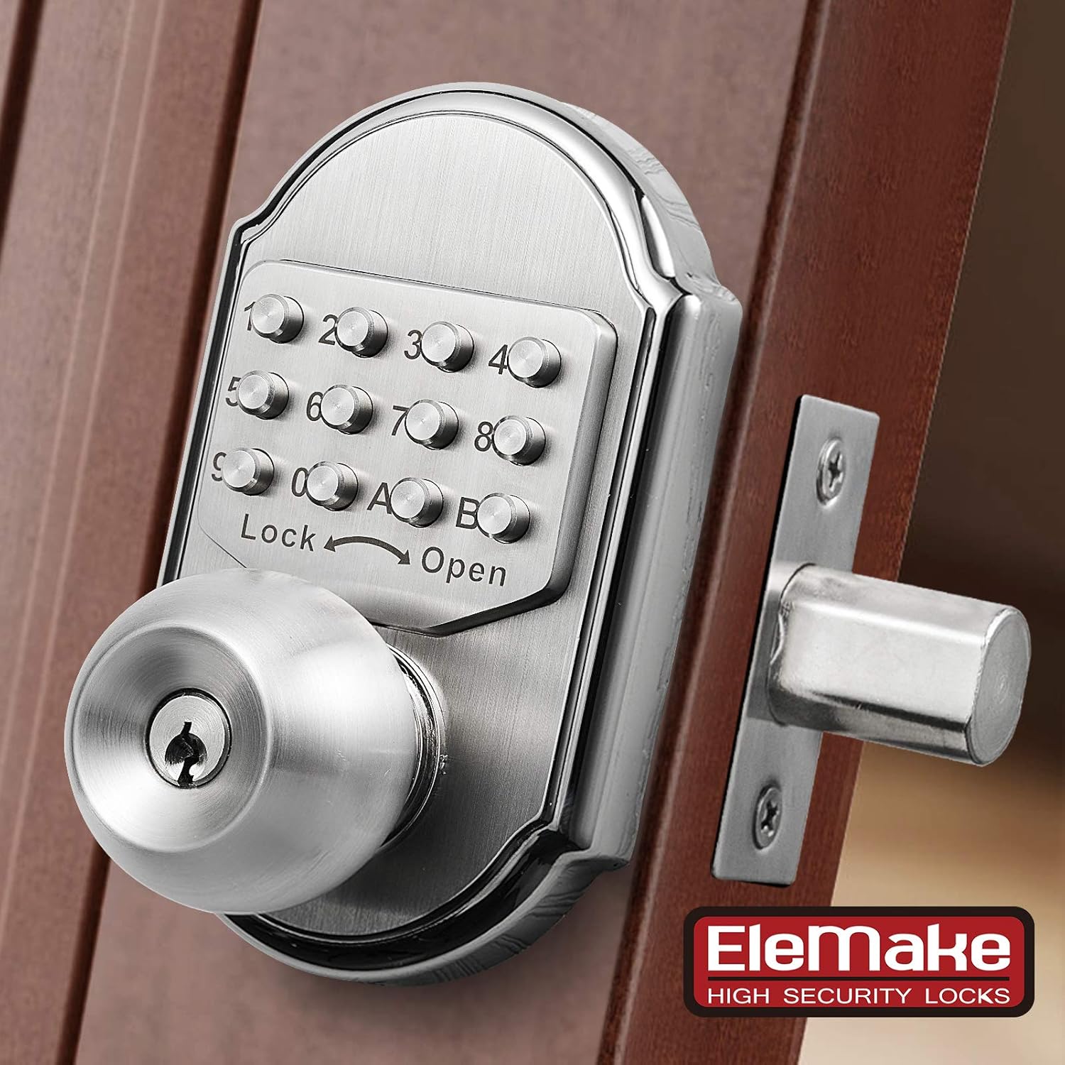 Sleek Secure Keyless Door Lock