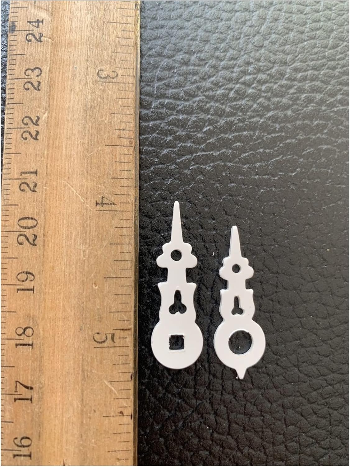 Complete Cuckoo Clock Parts Hand Tips White - Precision Plastich