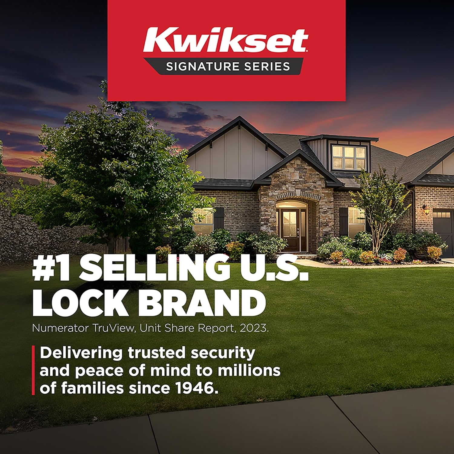 Secure Keyed Entry Lever Door Handle